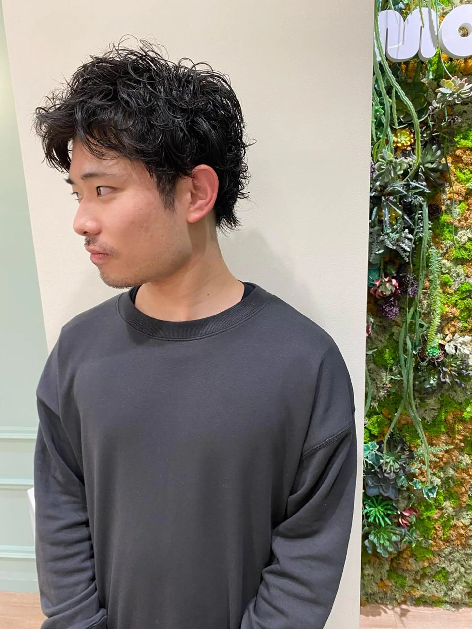 パーマ メンズ ヘアカラー ayaka #パーマ#アレンジのヘアスタイル