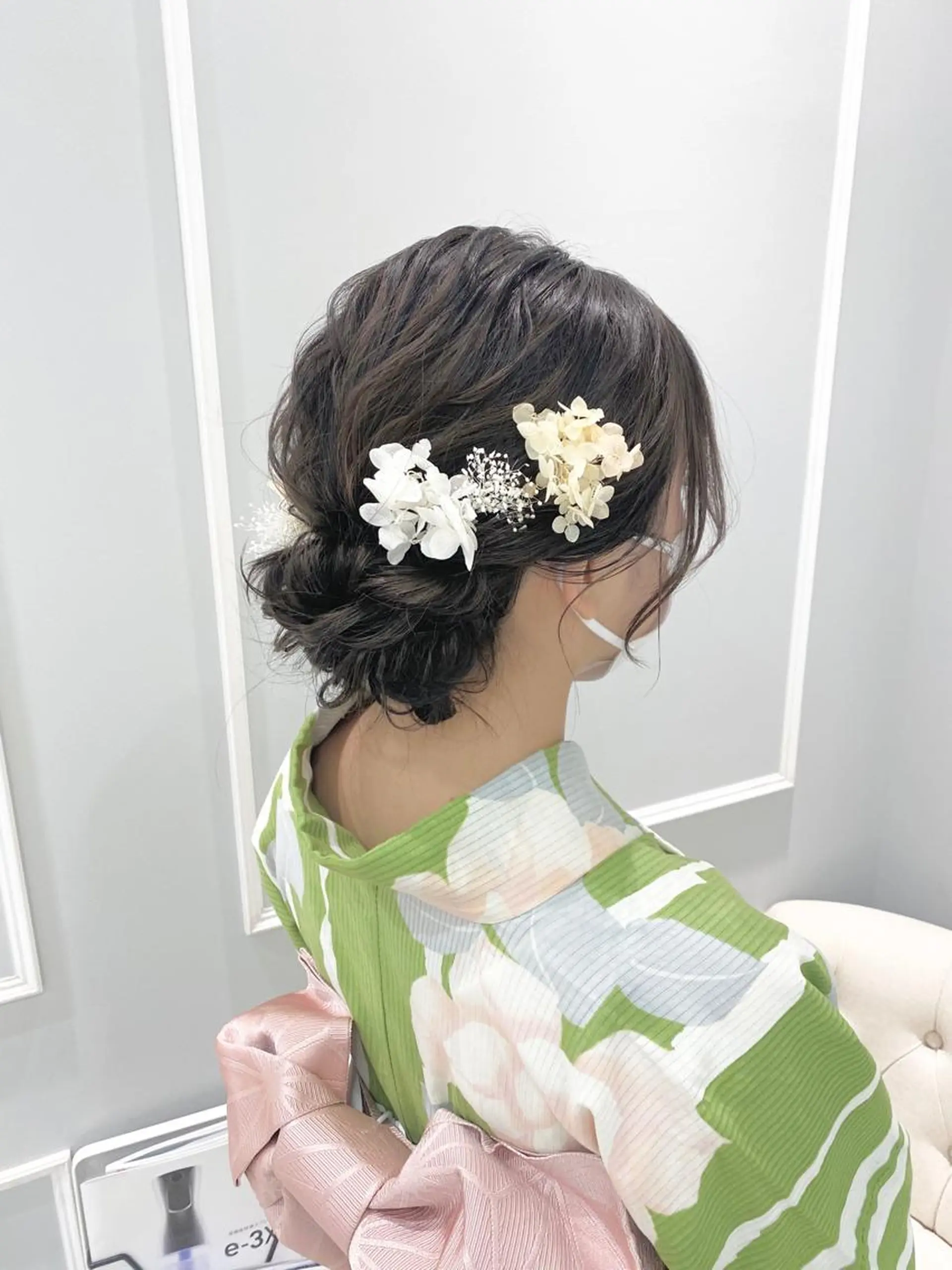 ヘアアレンジ 着付け 似合わせ艶髪カラー ❤️ハダユミのヘアスタイル