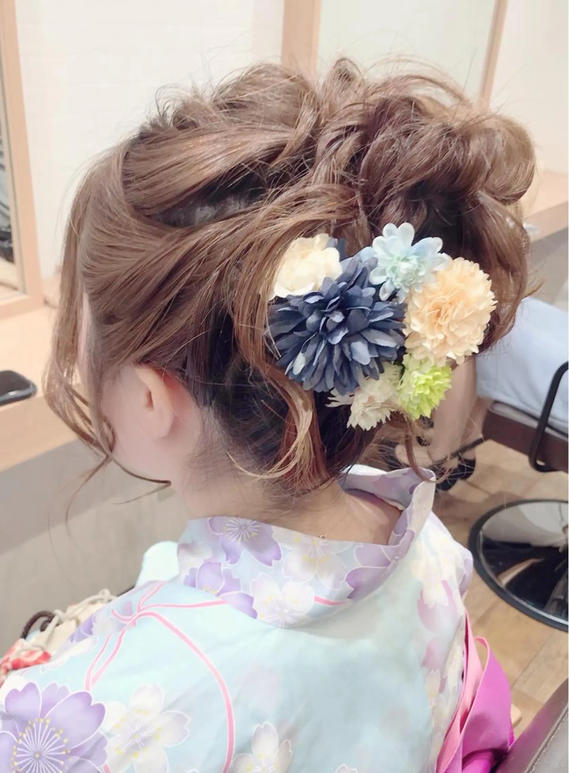 ヘアアレンジ 浴衣 GRANLUSSO 〜グランルッソ駅前店所属・木口 嘉美のヘアスタイル