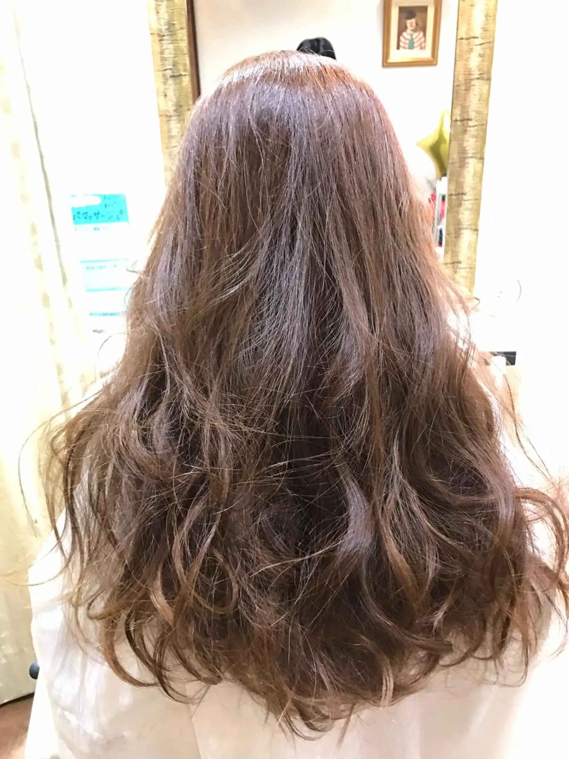 ロング カラー パーマ ヘアアレンジ ハイライト/髪質改善 ans/黒木 和大のヘアスタイル