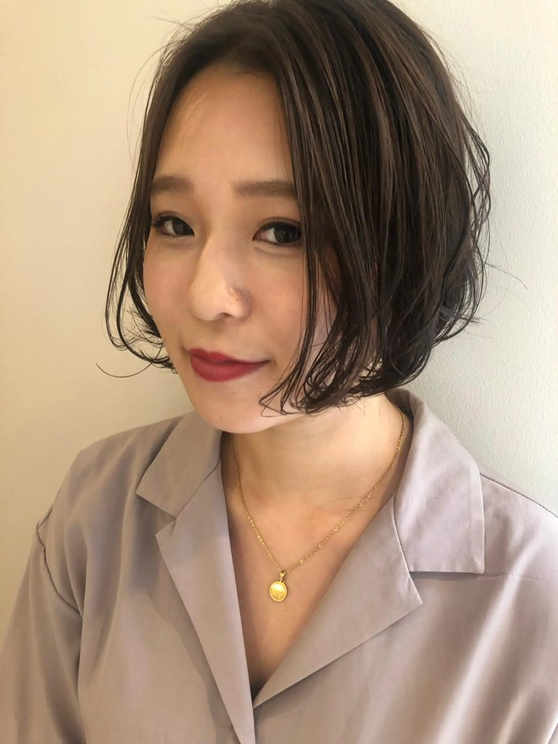 ショート ショートボブ ボブ ショートヘア 似合わせ.ﾍｱｾｯﾄ 得意🌹井上美沙のヘアスタイル