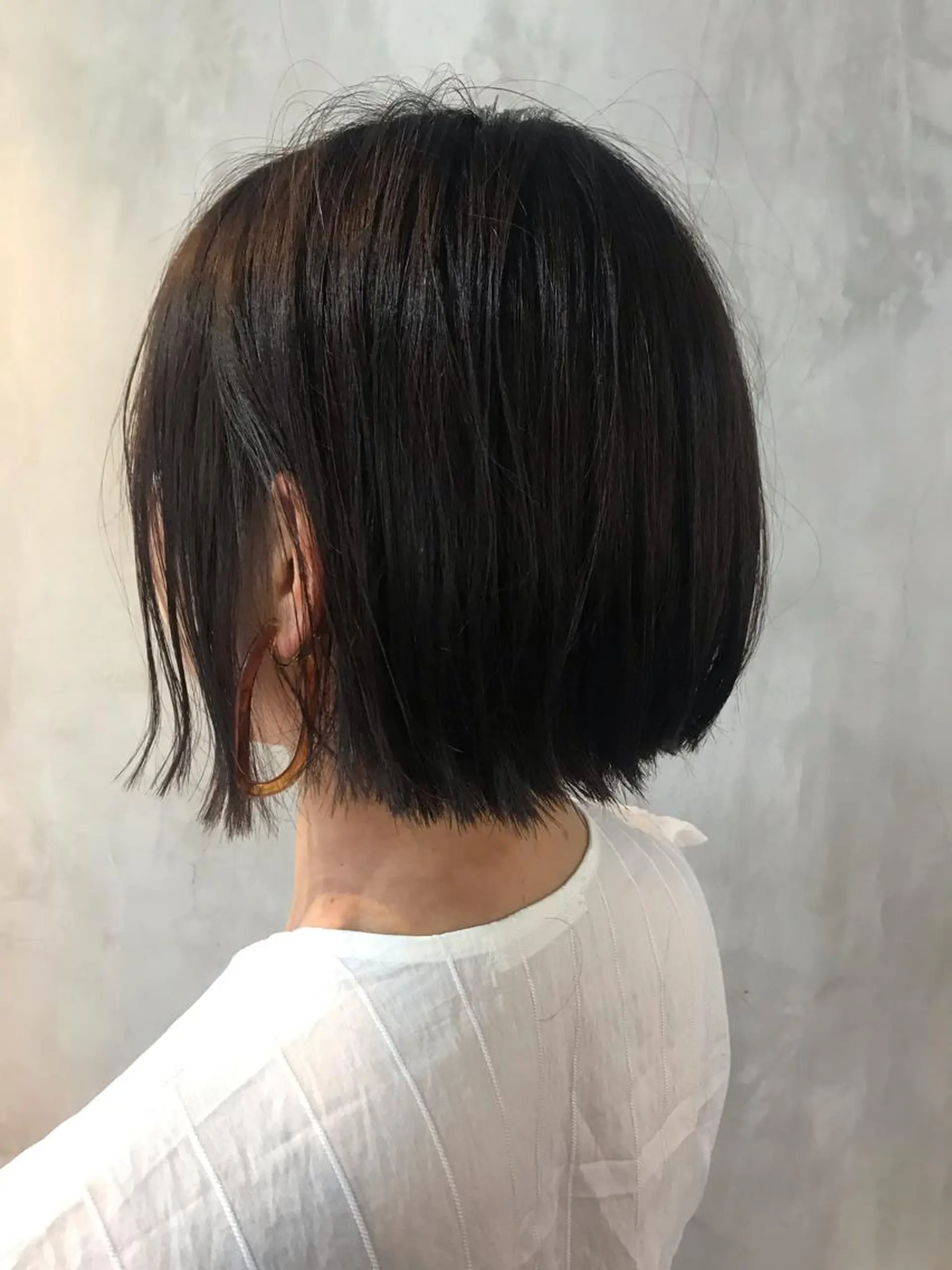 ショート ボブレイヤー ボブ レイヤーカット stylist/蛯谷 珠里のヘアスタイル