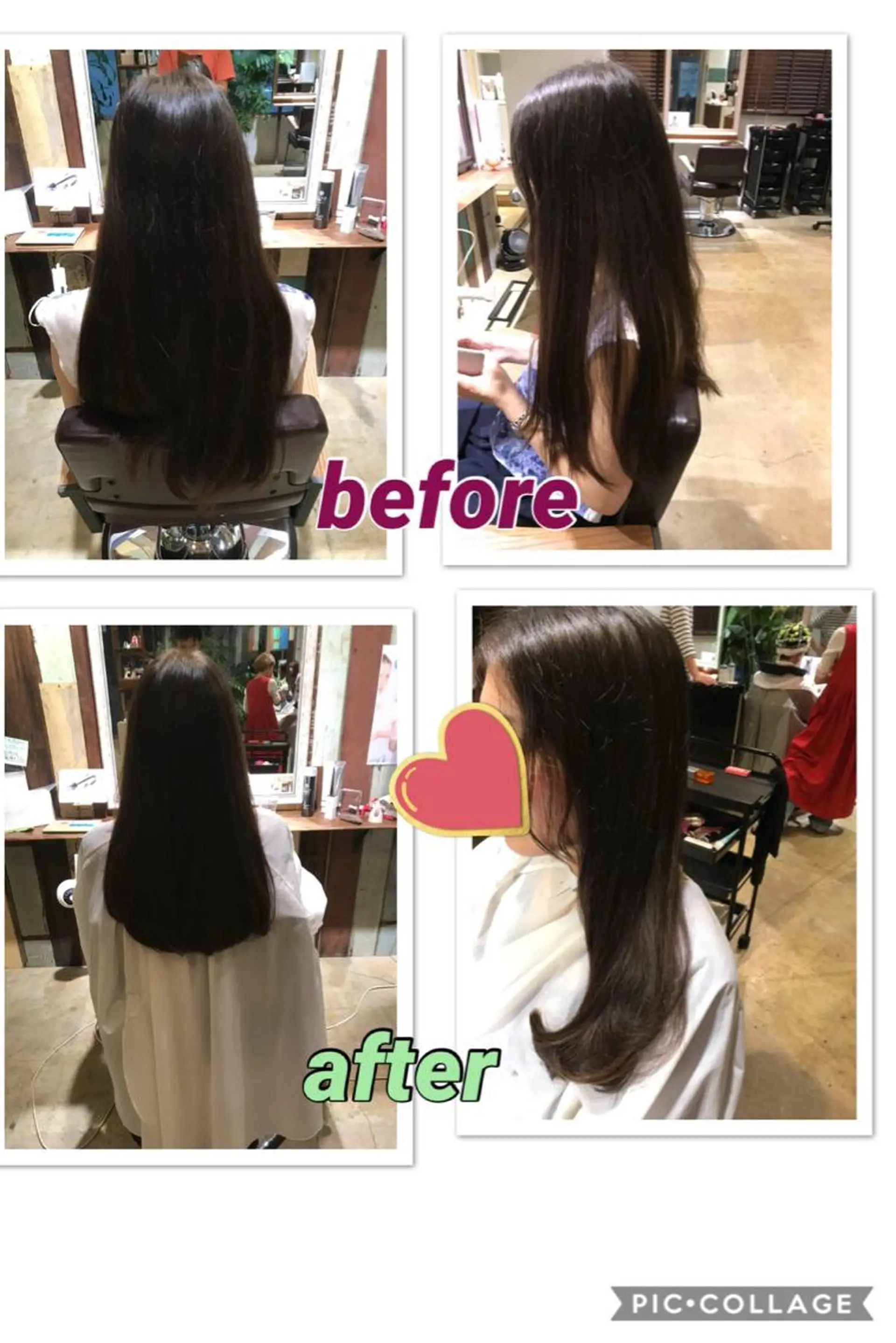 ロング パーマ ere hair salonのヘアスタイル