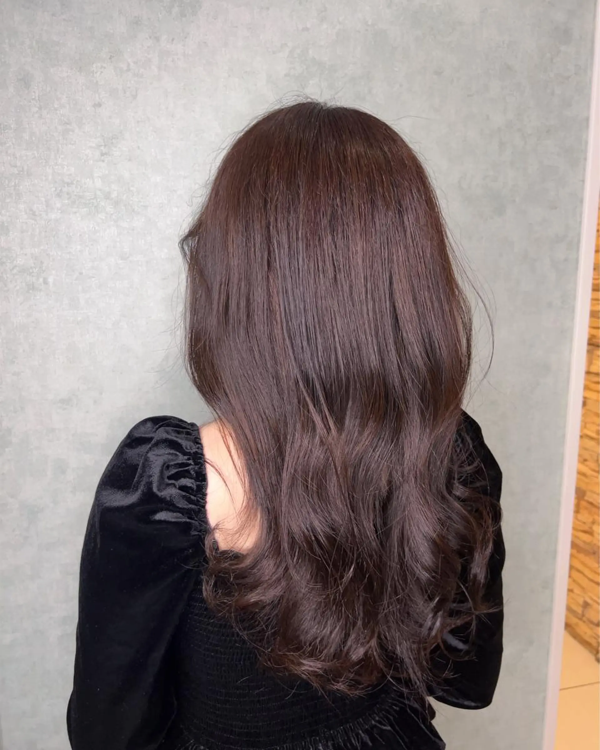 セミロング カラー ヘアアレンジ 北野 奨のヘアスタイル