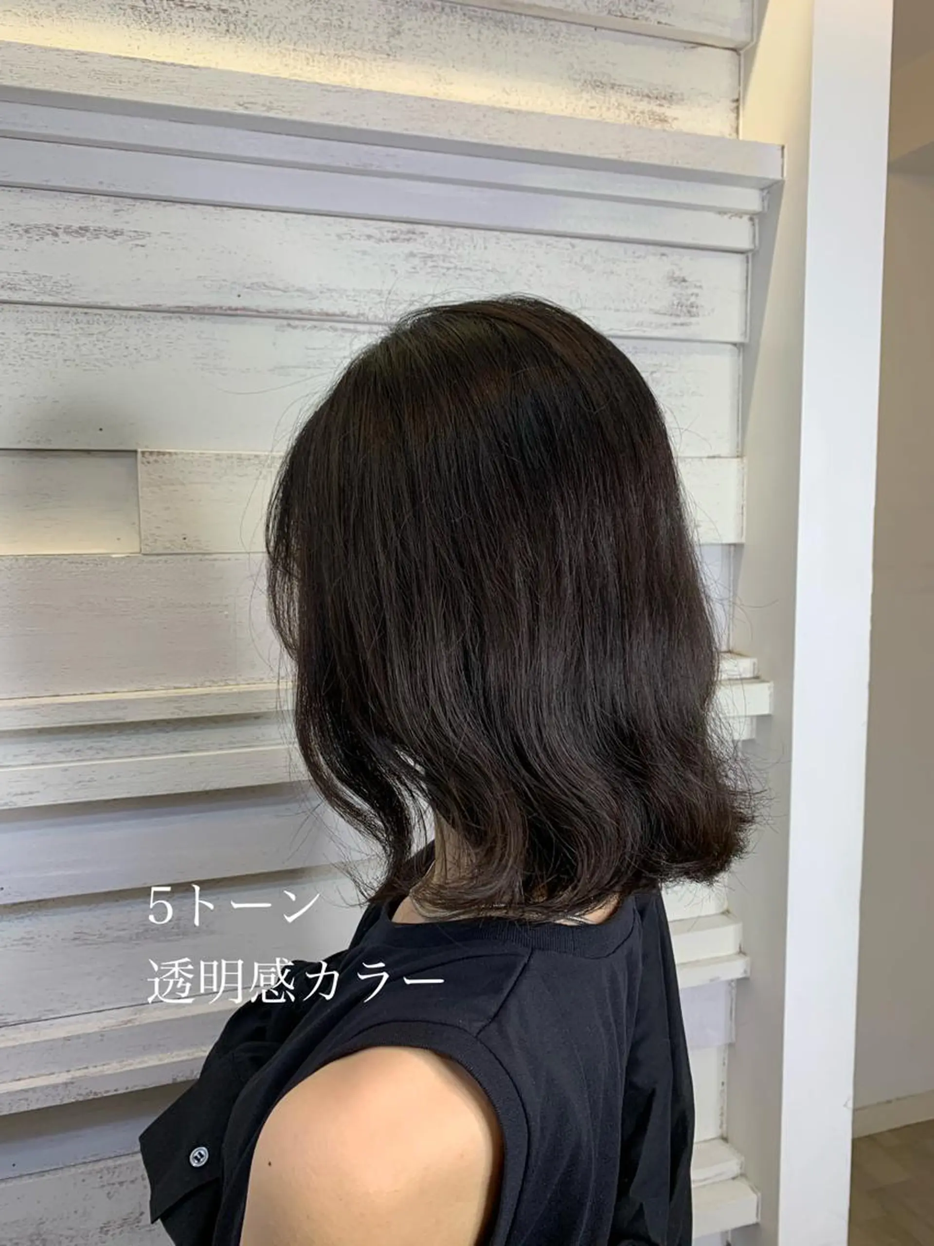 ミディアム メンズバレイヤージュ 斉藤春のヘアスタイル