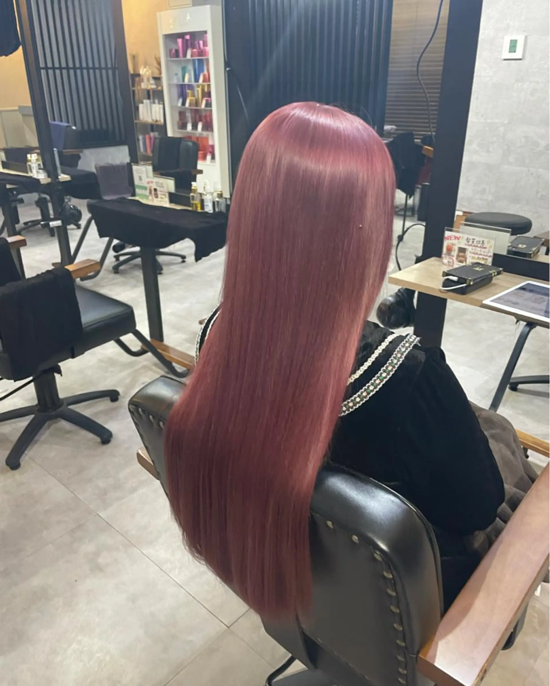 カラー ヘアカラー トリートメント ❤︎SAKURA 【Rico】❤︎のヘアスタイル