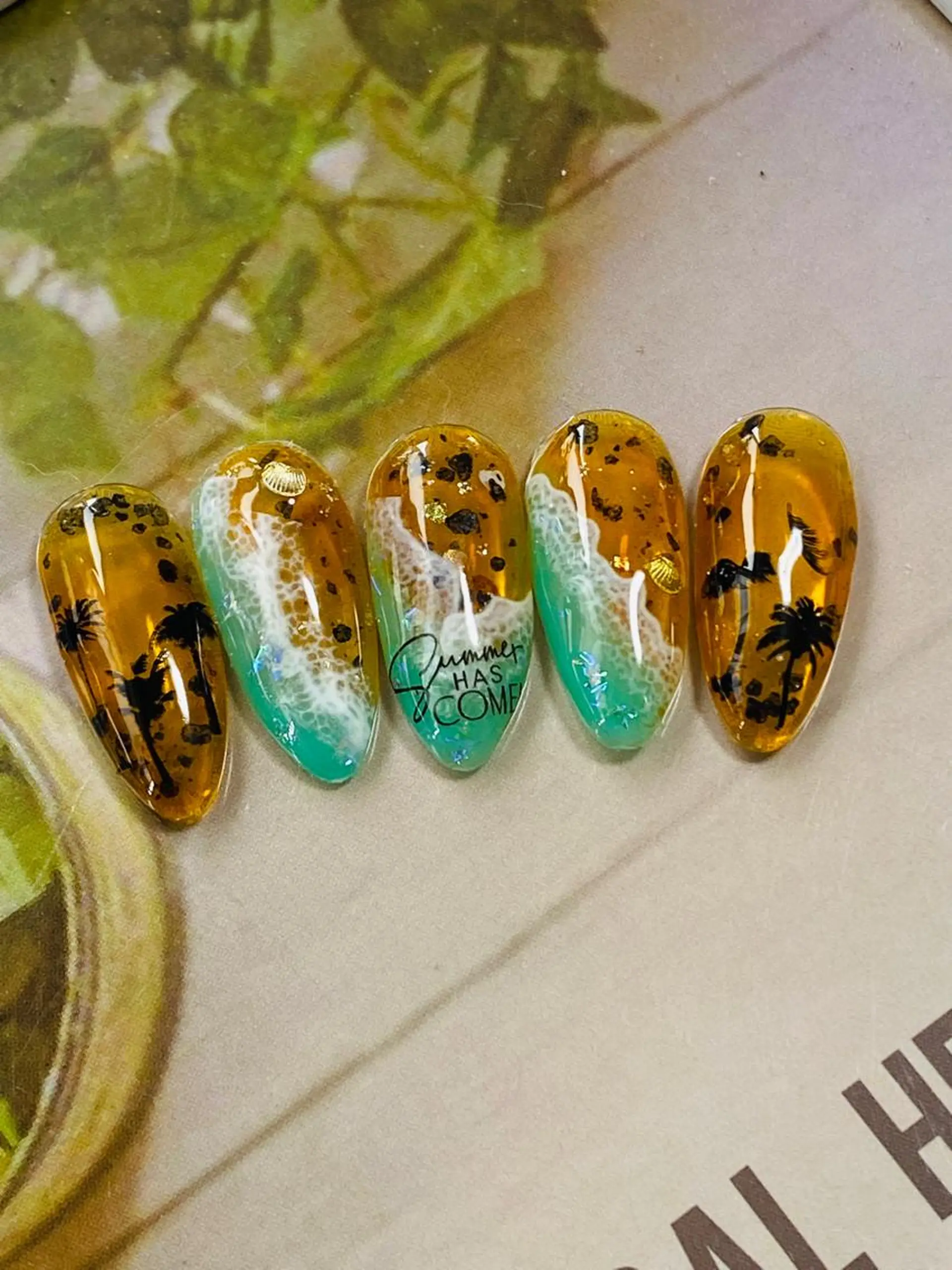 ネイル 自宅ネイルサロン ♦️nuance♦️のネイルデザイン