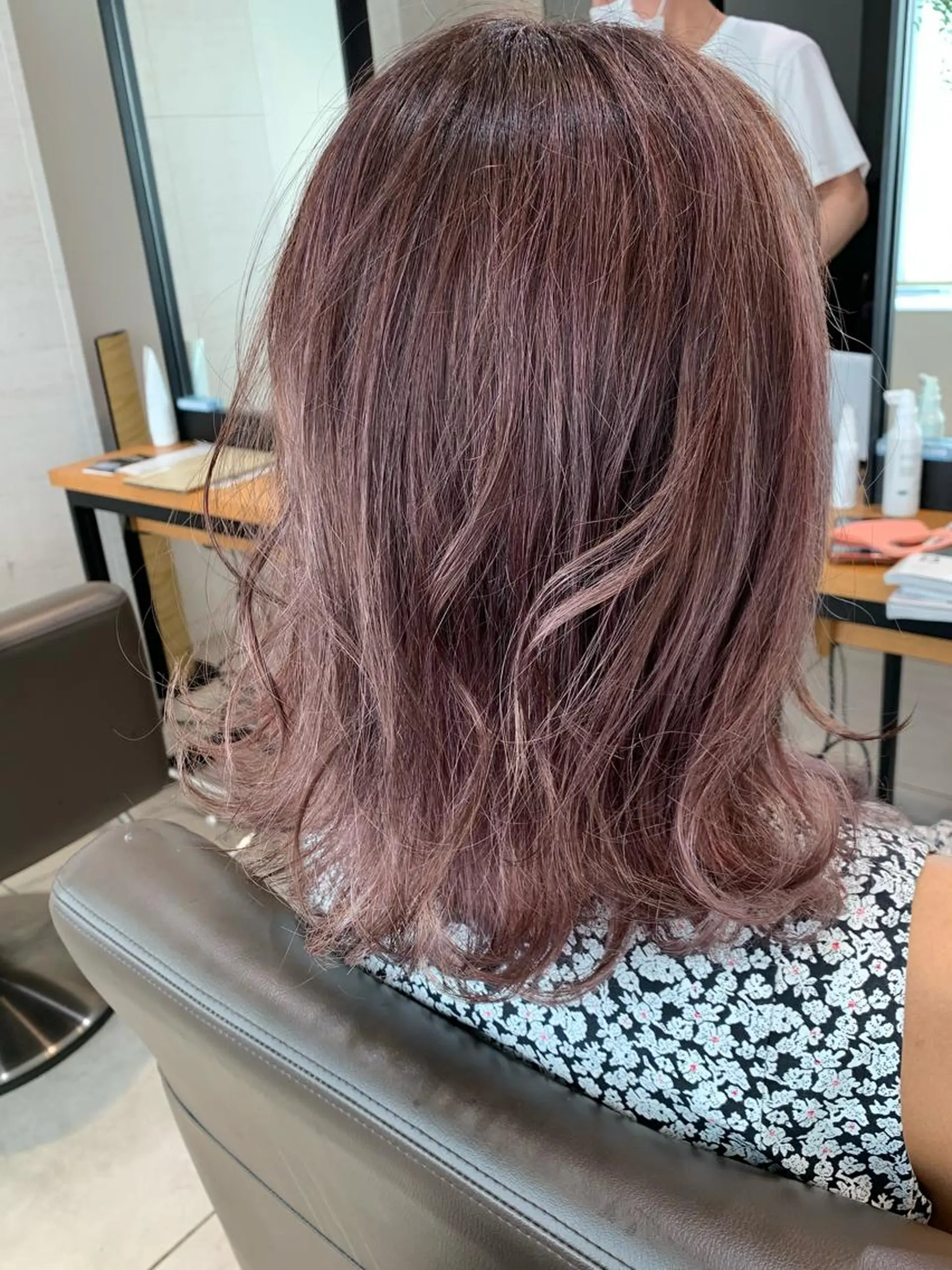 ミディアム カラー 縮毛矯正✖️似合わせ 🌻ヒトミのヘアスタイル