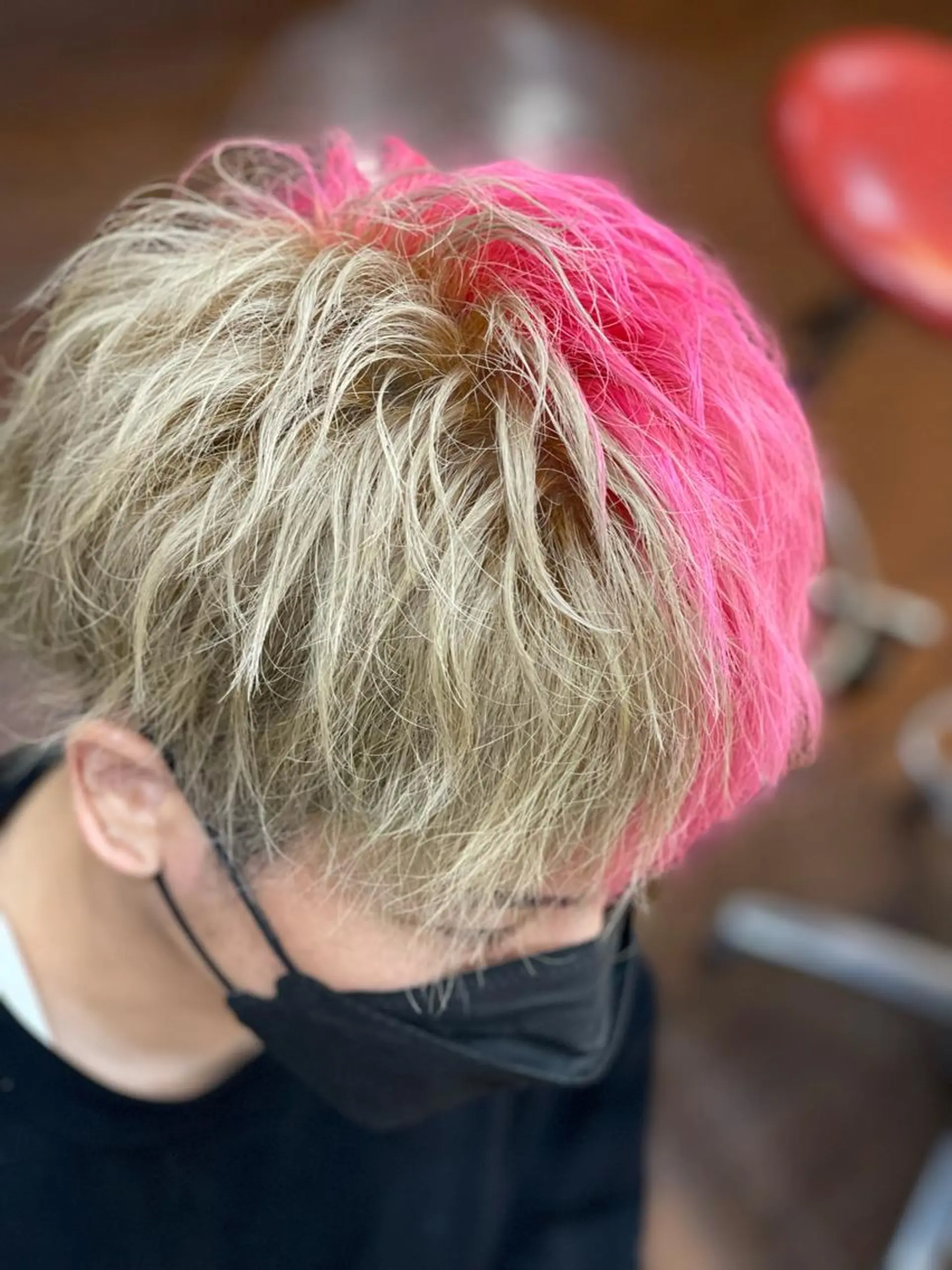 ショート ヘアカラー たけい ゆうきのヘアスタイル