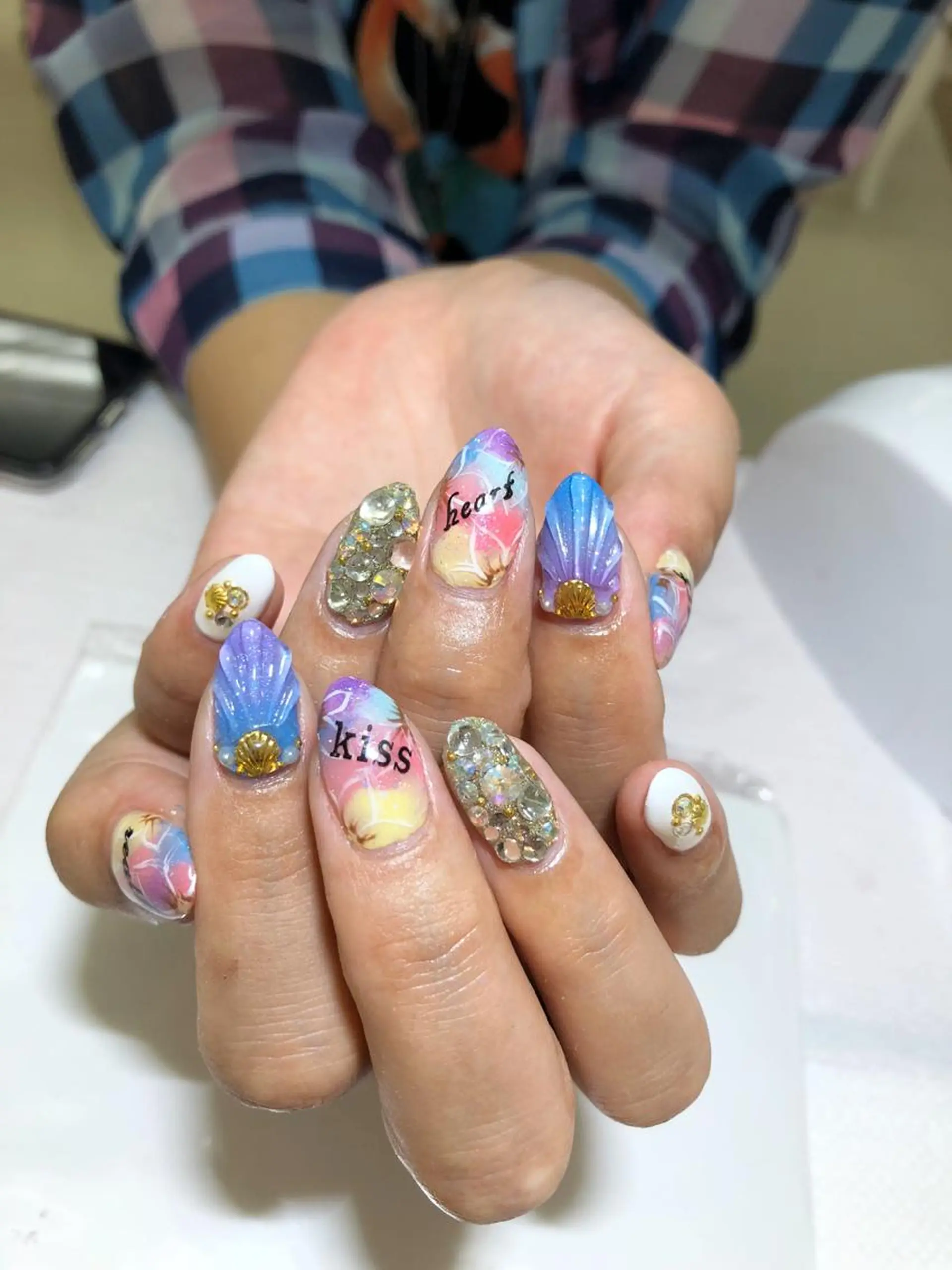 ネイル ハンドネイル nail salon Ange所属・nail salon angeのネイルデザイン