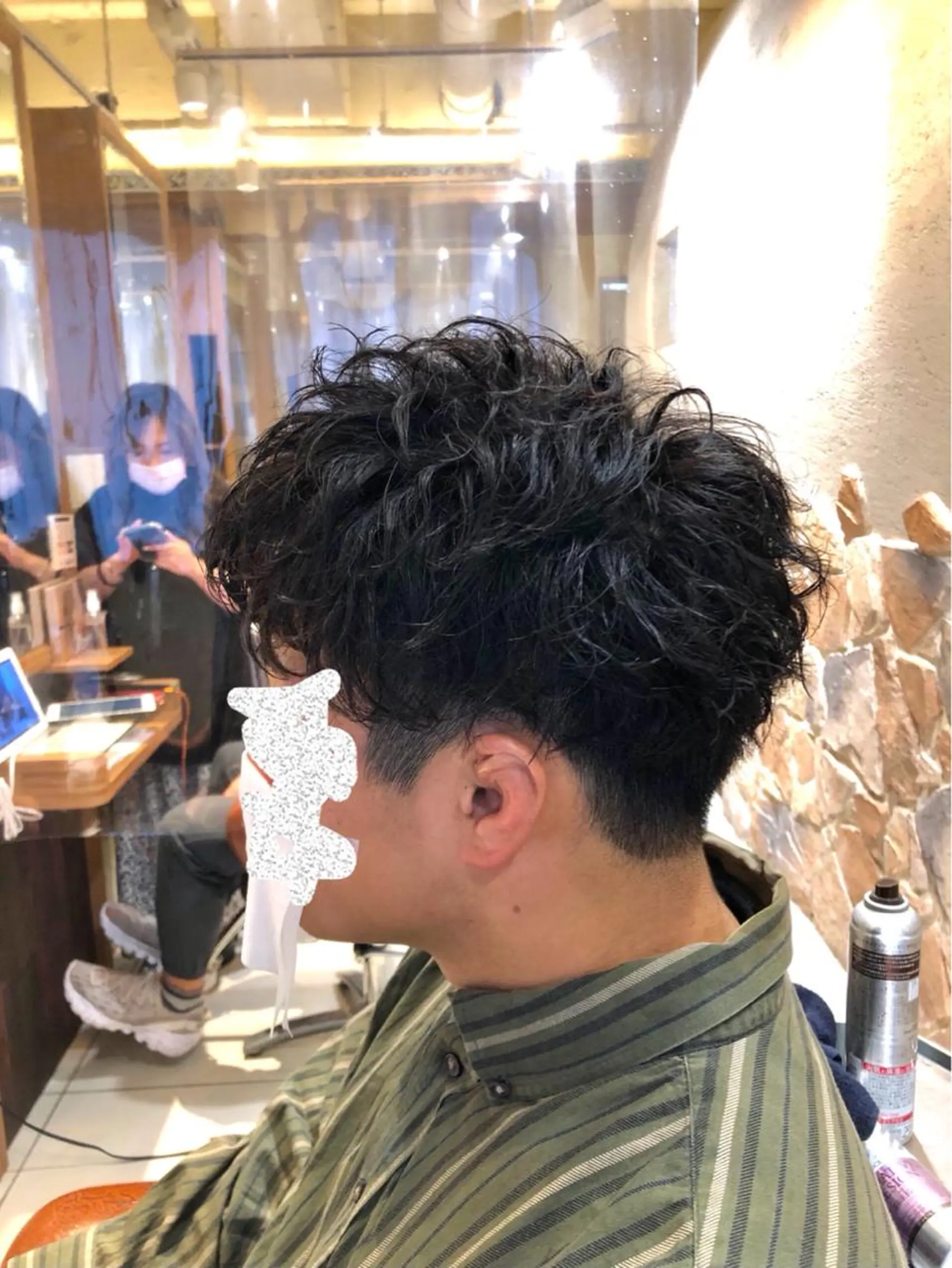 パーマ メンズ カット パーマ ANKHCROSS新宿店【アンククロス】所属・メンズパーマ スペシャリスト大塚のヘアスタイル