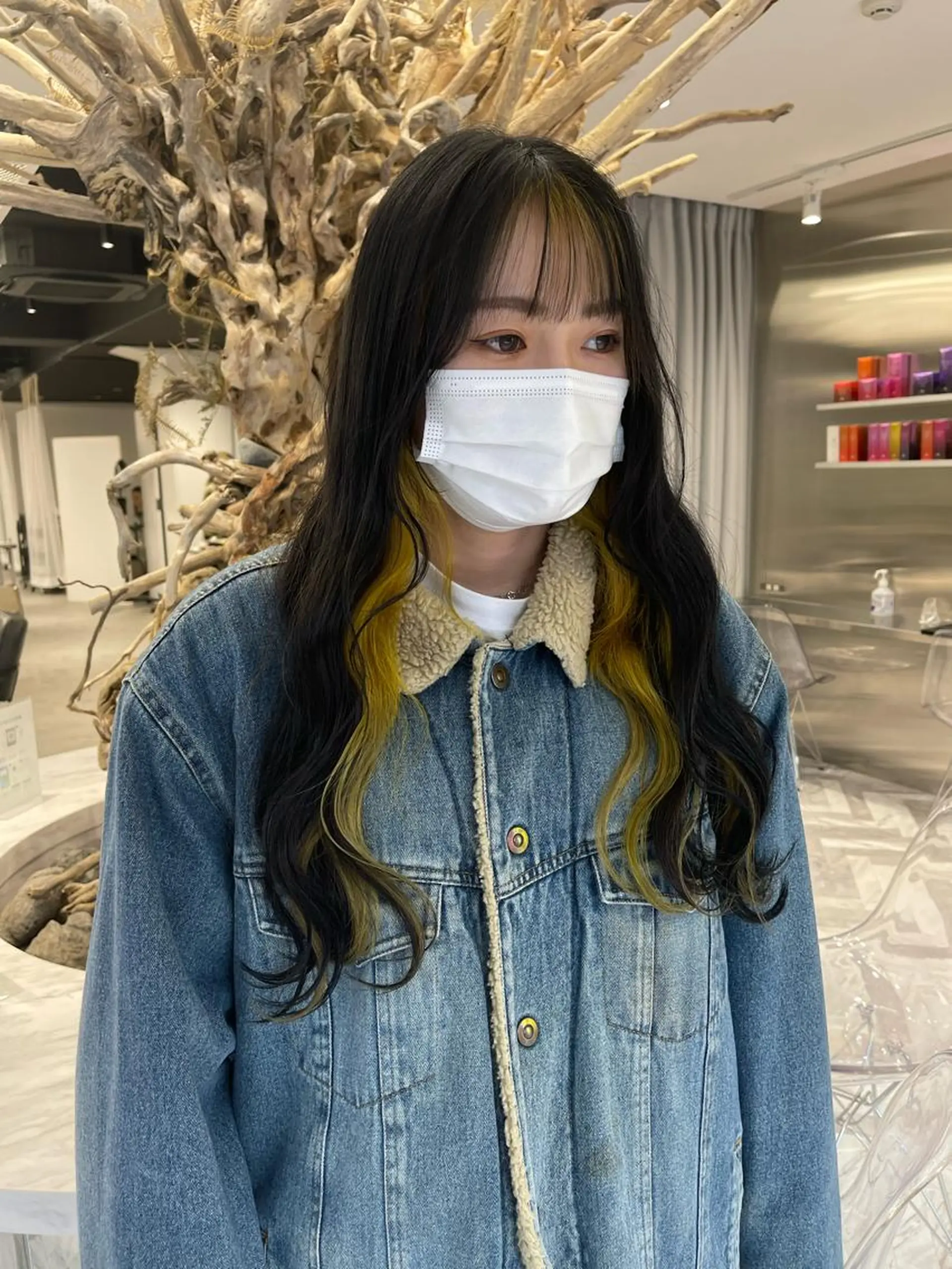 カラー ヘアカラー ユナ🌙 nailのネイルデザイン