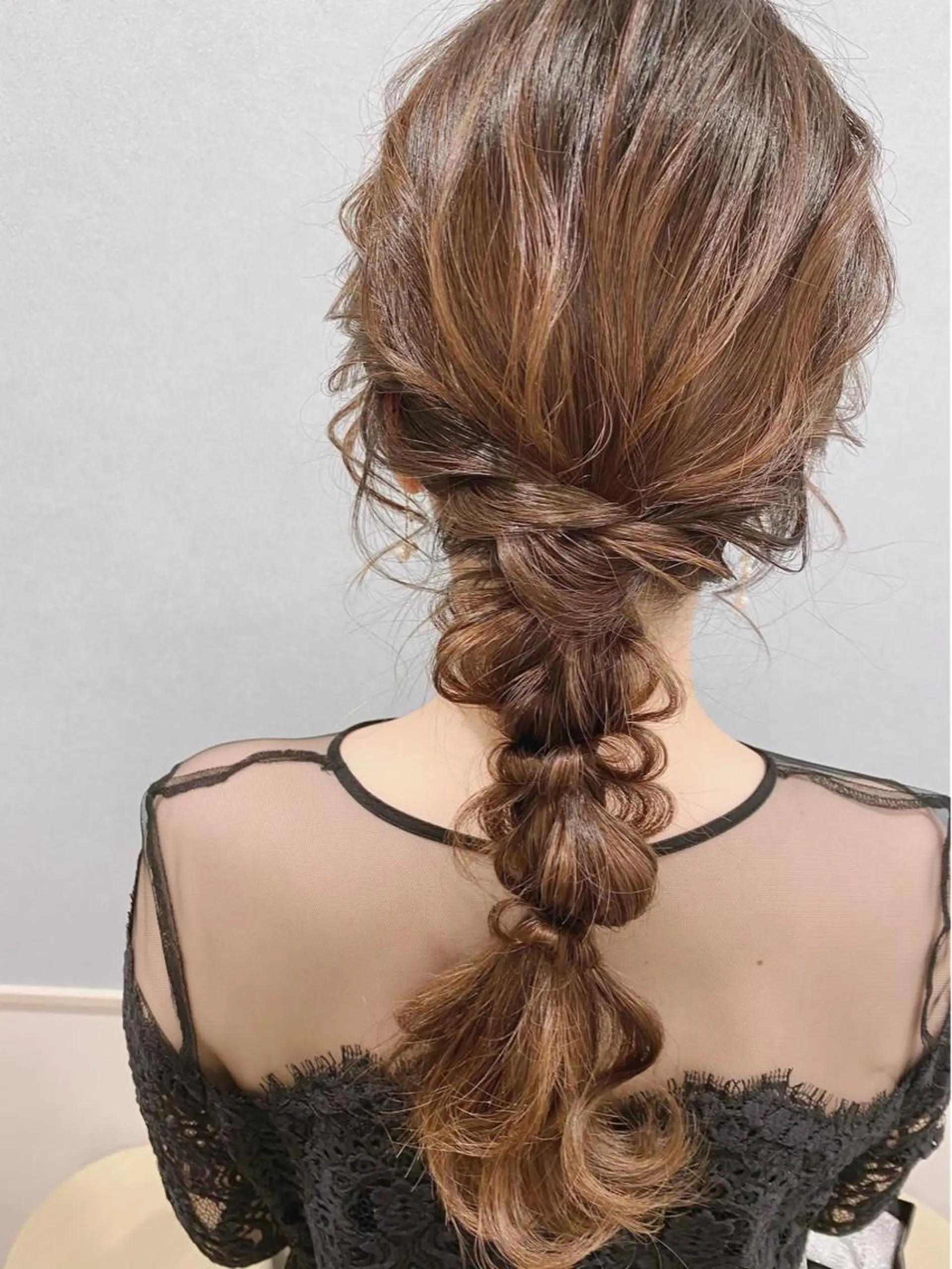 ロング ヘアアレンジ ヘアセット セットサロン      ラフテル所属・大阪/ヘアアレンジ /似合わせset💐のヘアスタイル