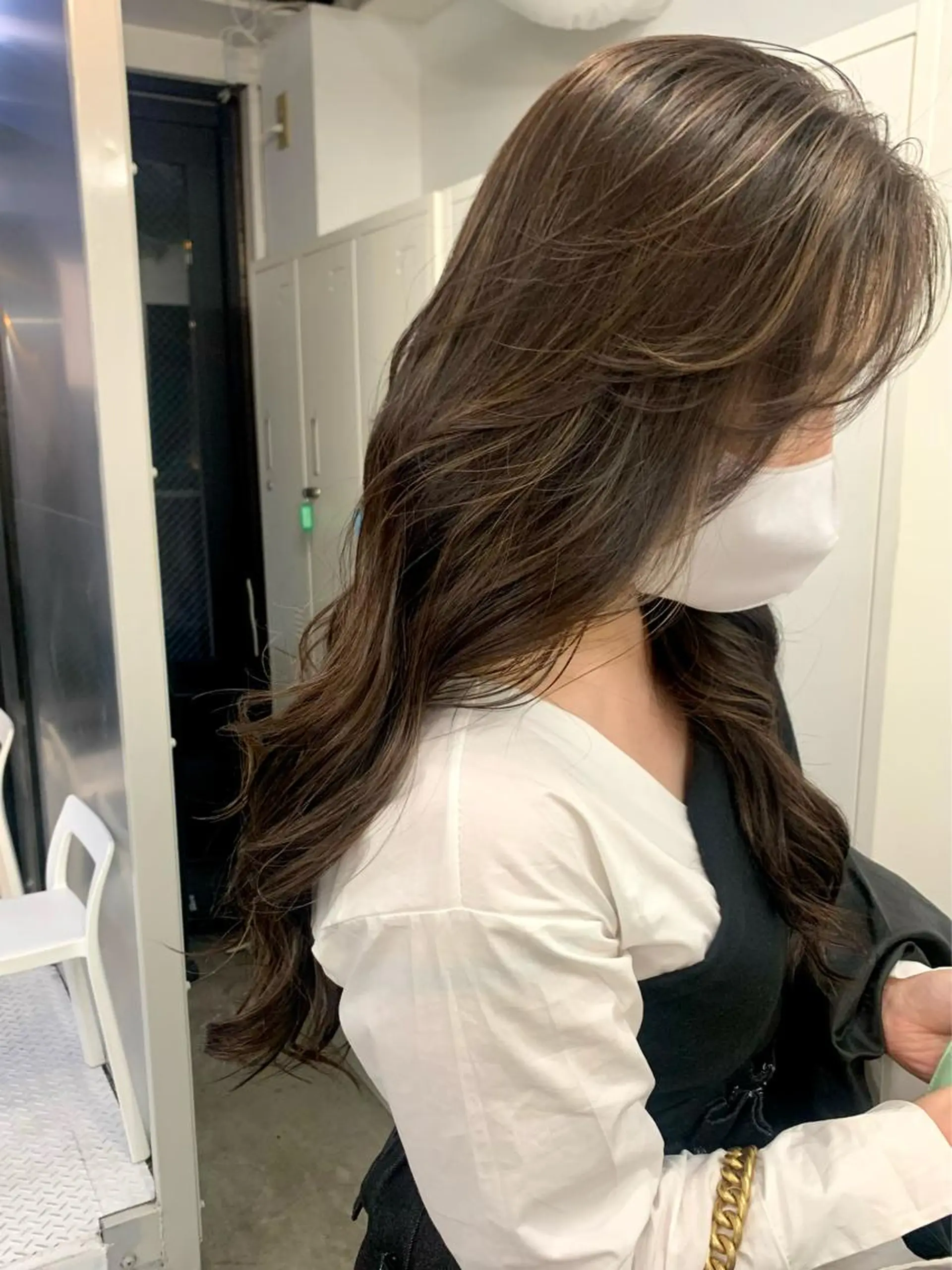 ロング カラー ヘアアレンジ ヘアカラー トリートメント ヘアセット ハイトーン/美髪矯正 🍃大江拓実のヘアスタイル