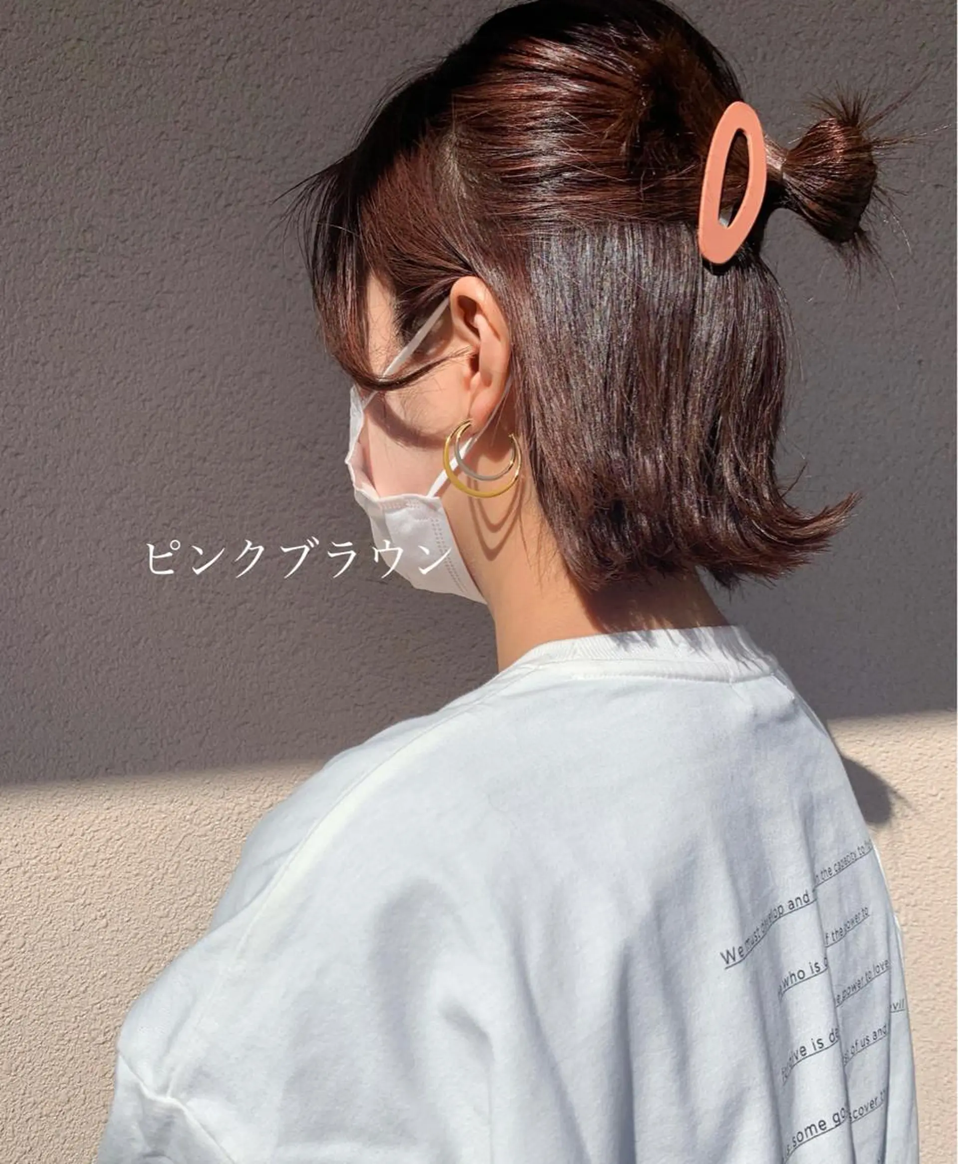 ショート カラー 中垣 南のヘアスタイル