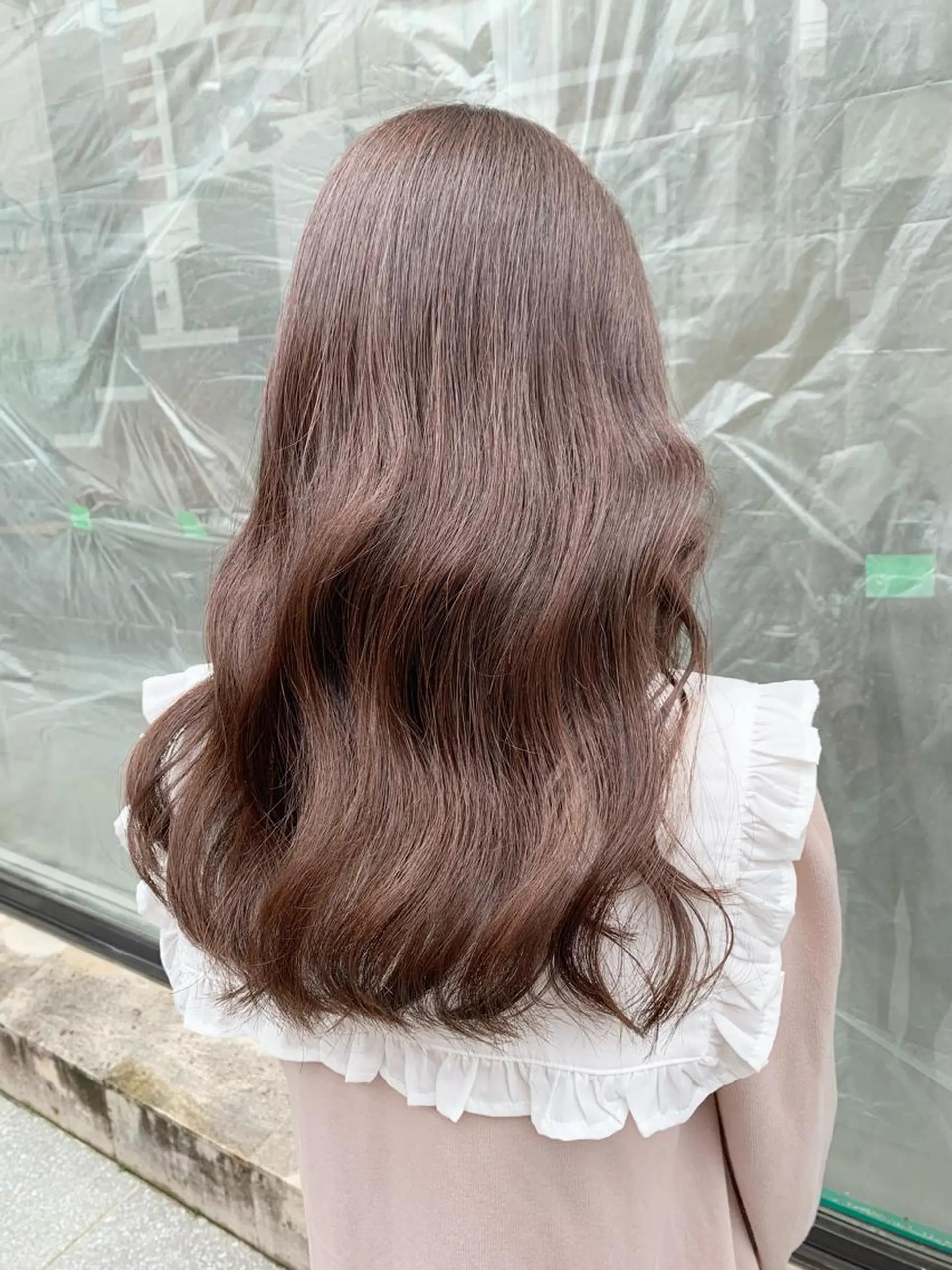 ミディアム カット ヘアカラー トリートメント 高橋 一矢のヘアスタイル