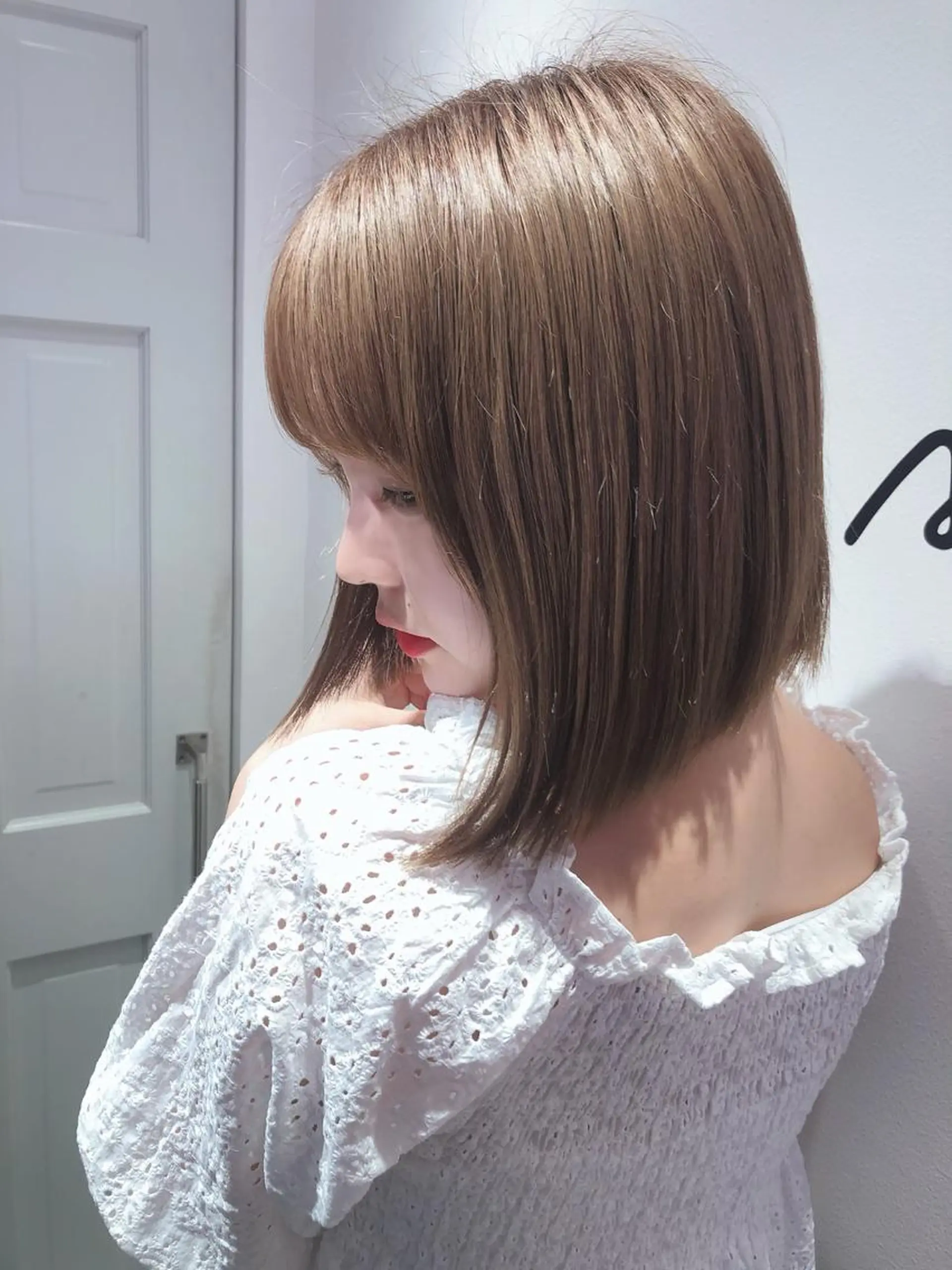 ミディアム カラー パーマ ヘアアレンジ メンズ キッズ ネイル マツエク・マツパ カット ヘアカラー トリートメント ヘアセット レイヤーカット指名 No.1💖マユカのヘアスタイル