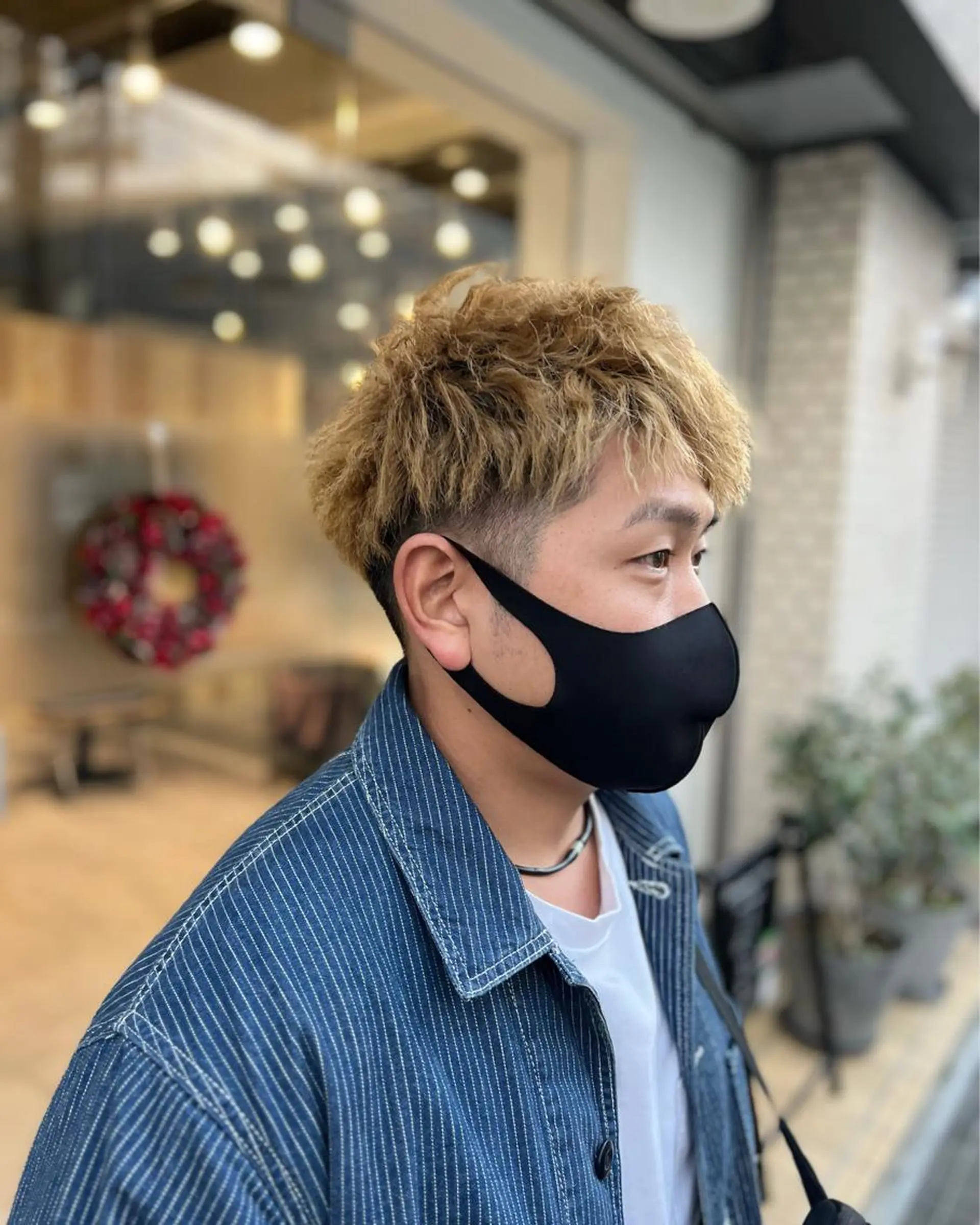 パーマ メンズ 生田 博紀のヘアスタイル