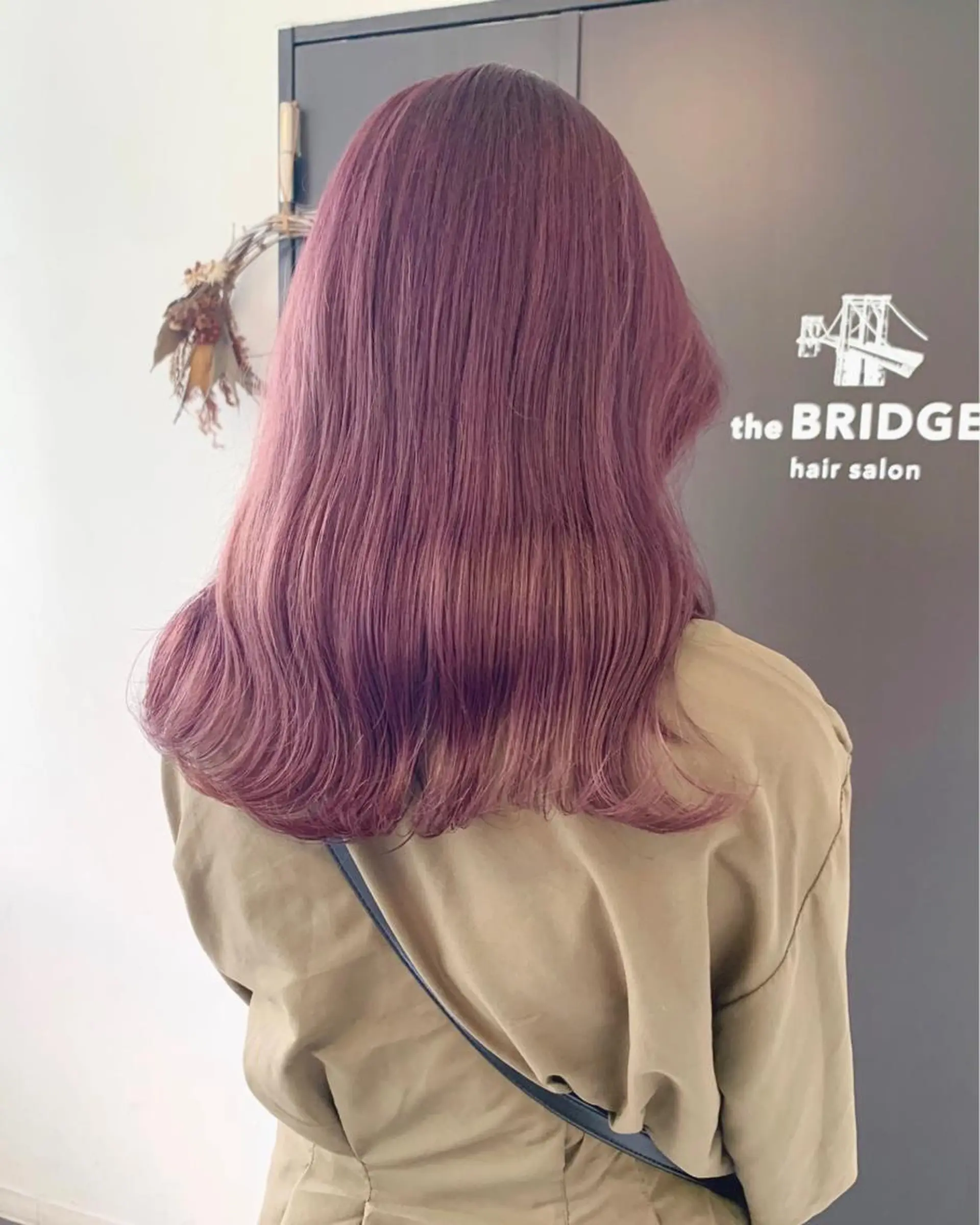 セミロング カラー カット ヘアカラー トリートメント 村田 来倖のヘアスタイル