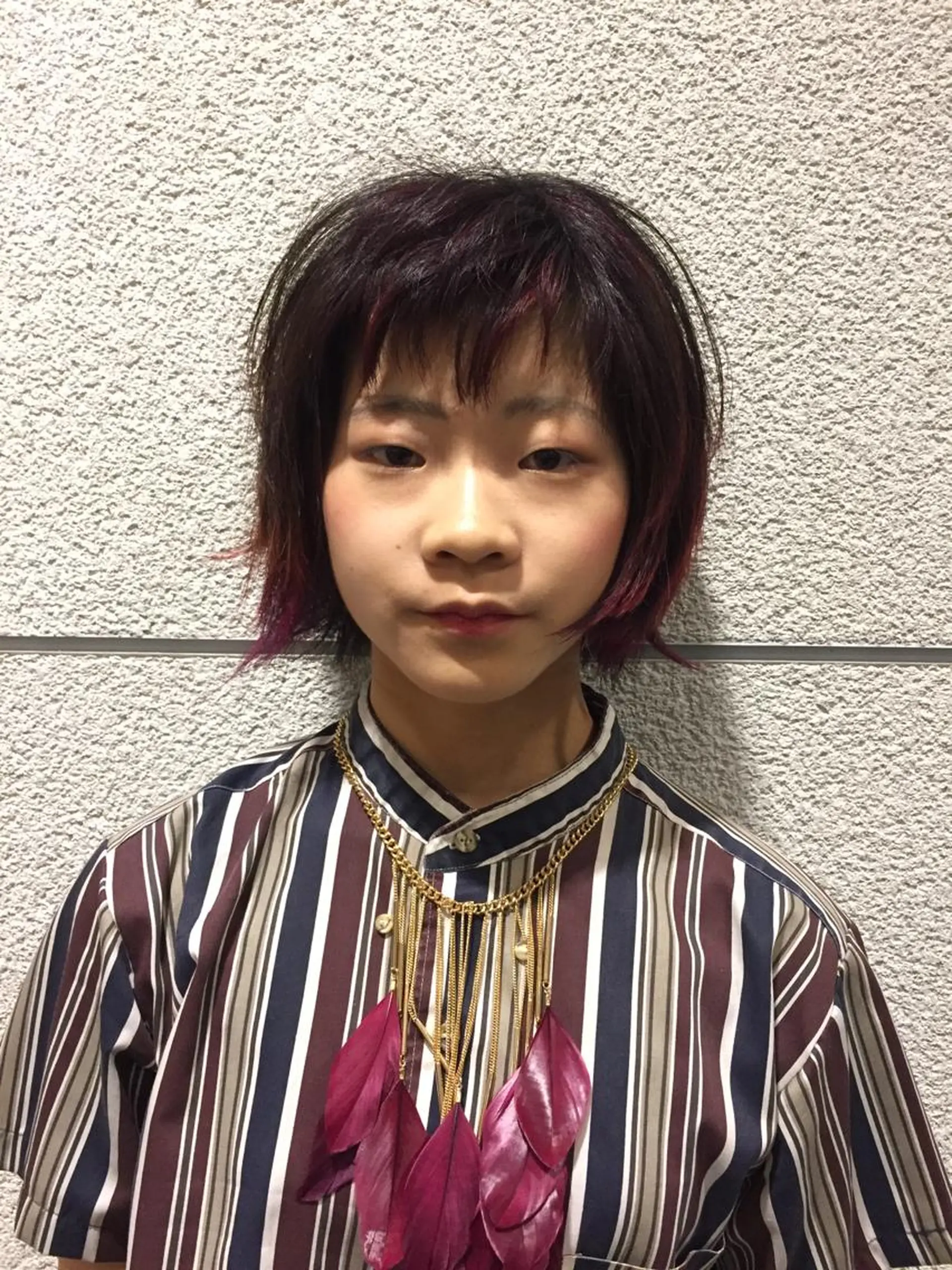 ショート カラー パーマスタジオ グレイス はやとのヘアスタイル