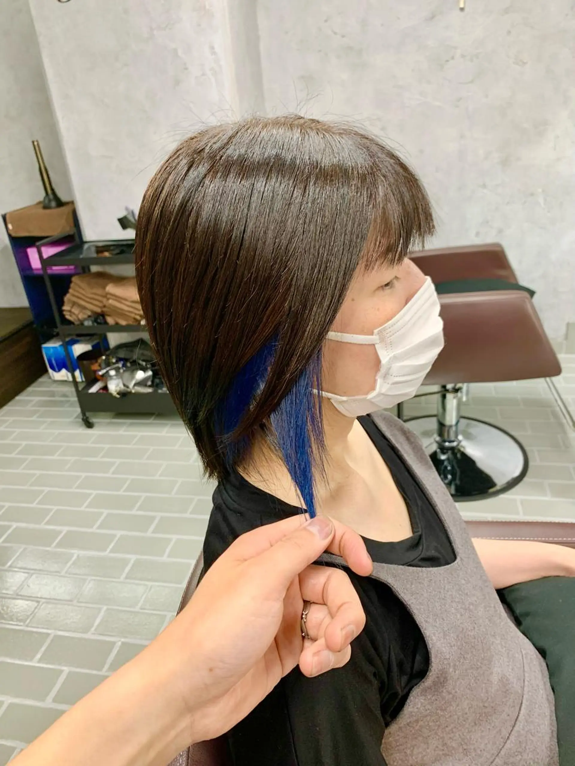 ショート 【清瀬】パサツキ 広がり改善川合剛史のヘアスタイル