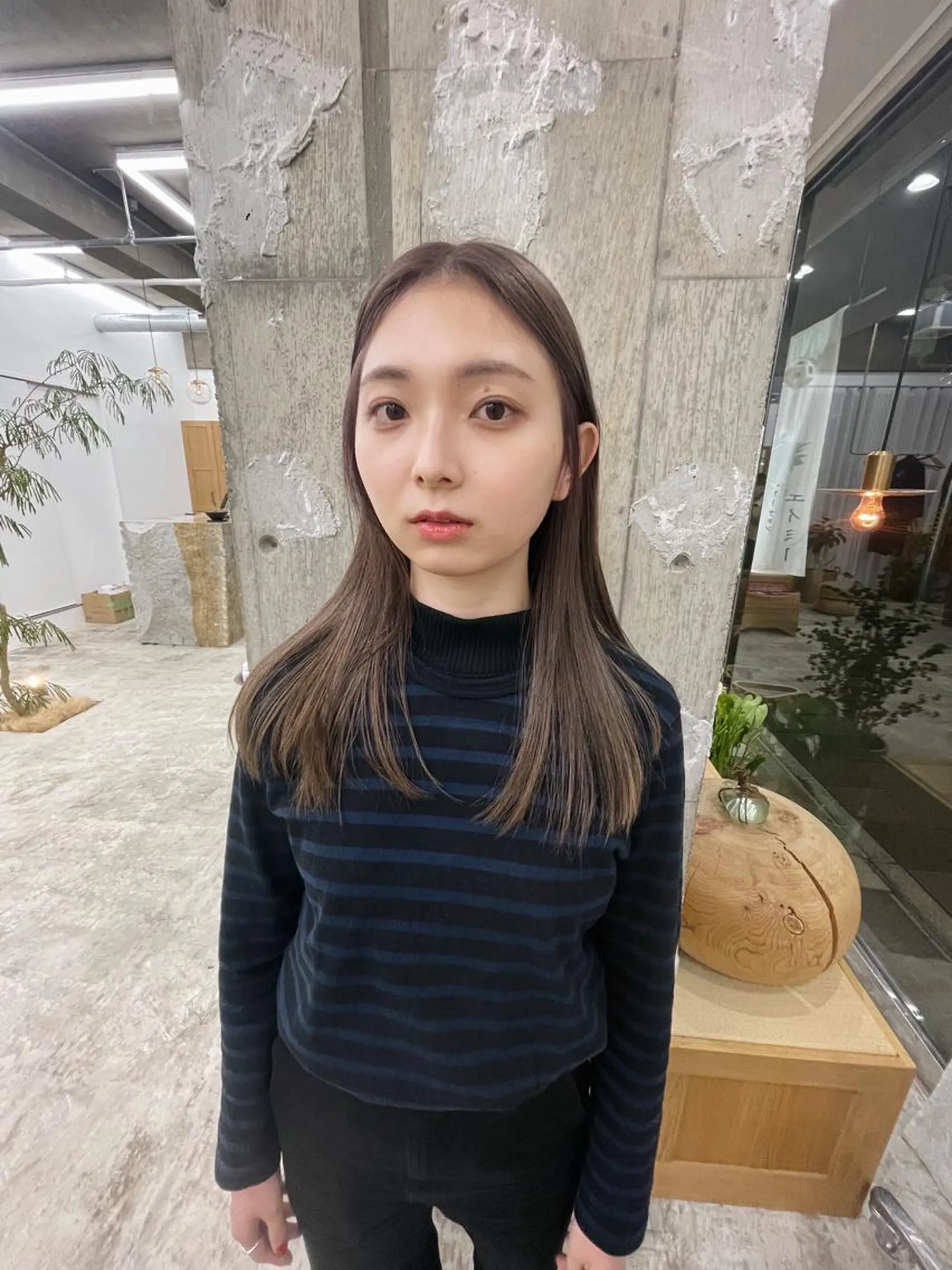 ロング カット 垢抜けボブ/SAHO /OAK溝の口のヘアスタイル