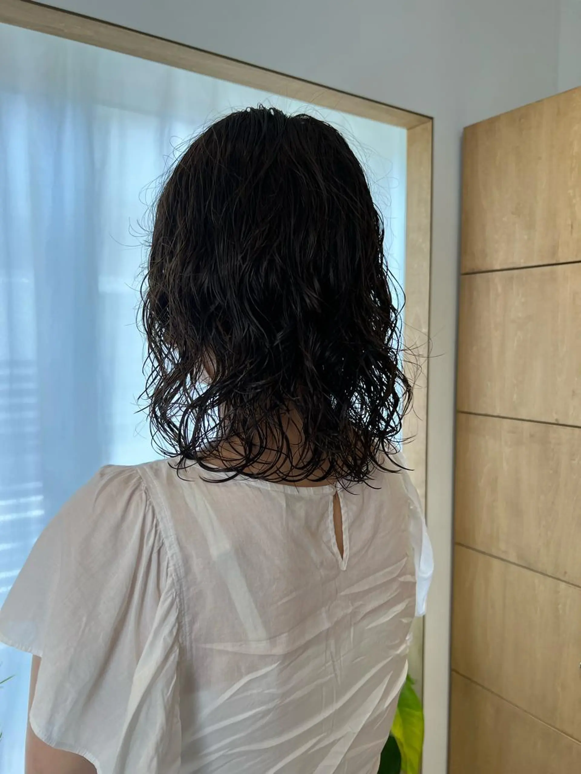 ミディアム パーマ ミディアムパーマ /癖毛パーマのヘアスタイル