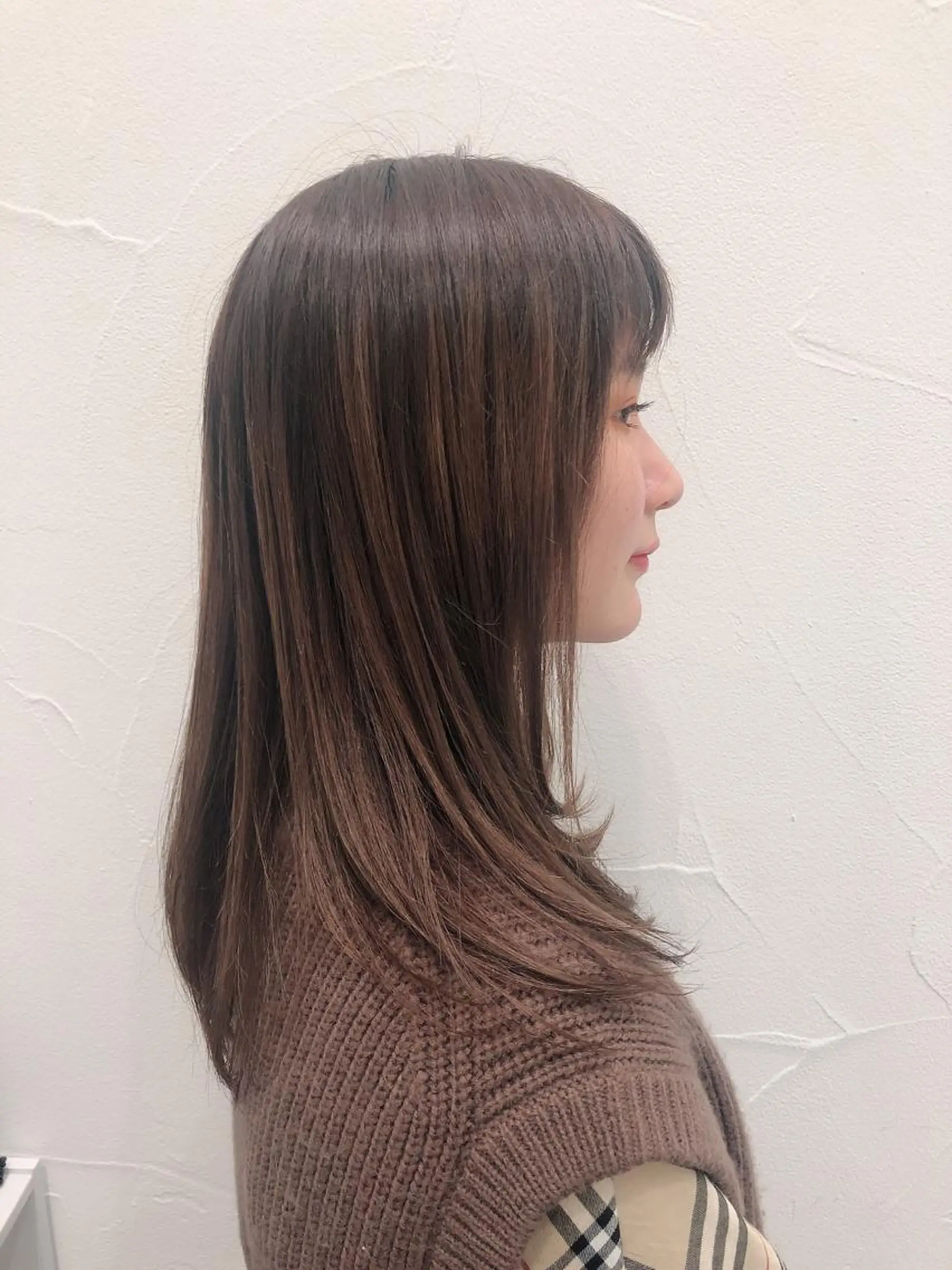 セミロング Ash中目黒店 榊間茜のヘアスタイル