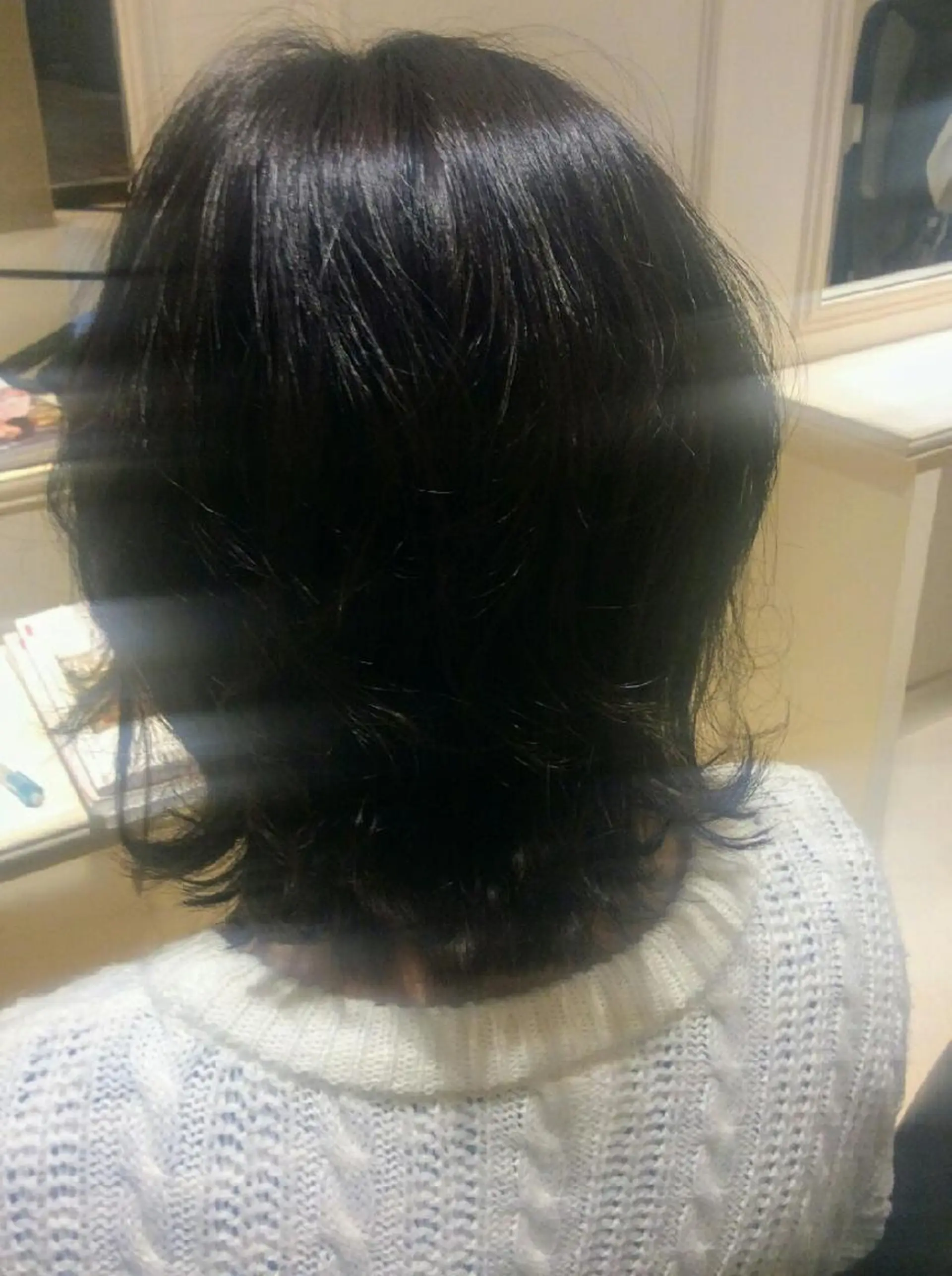 ミディアム パーマ カラー ミディアムパーマ アッシュ 透明感カラー ピンクカラー ピンクアッシュ ドゥワドフェパマル所属・畠村 美智子のヘアスタイル