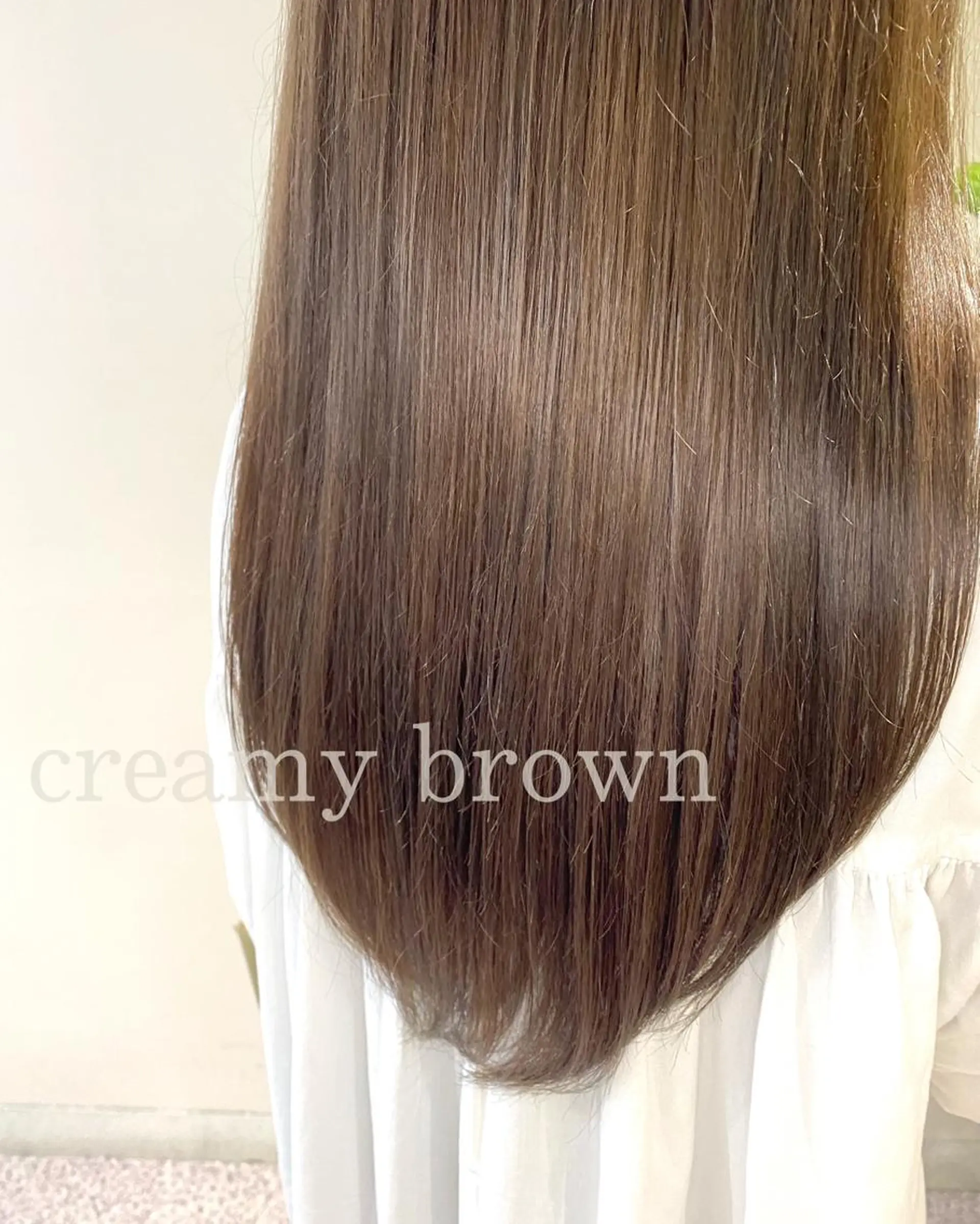 ロング カラー トリートメント clomus所属・YUKA艶髪 🌸寛ぎ部屋のヘアスタイル