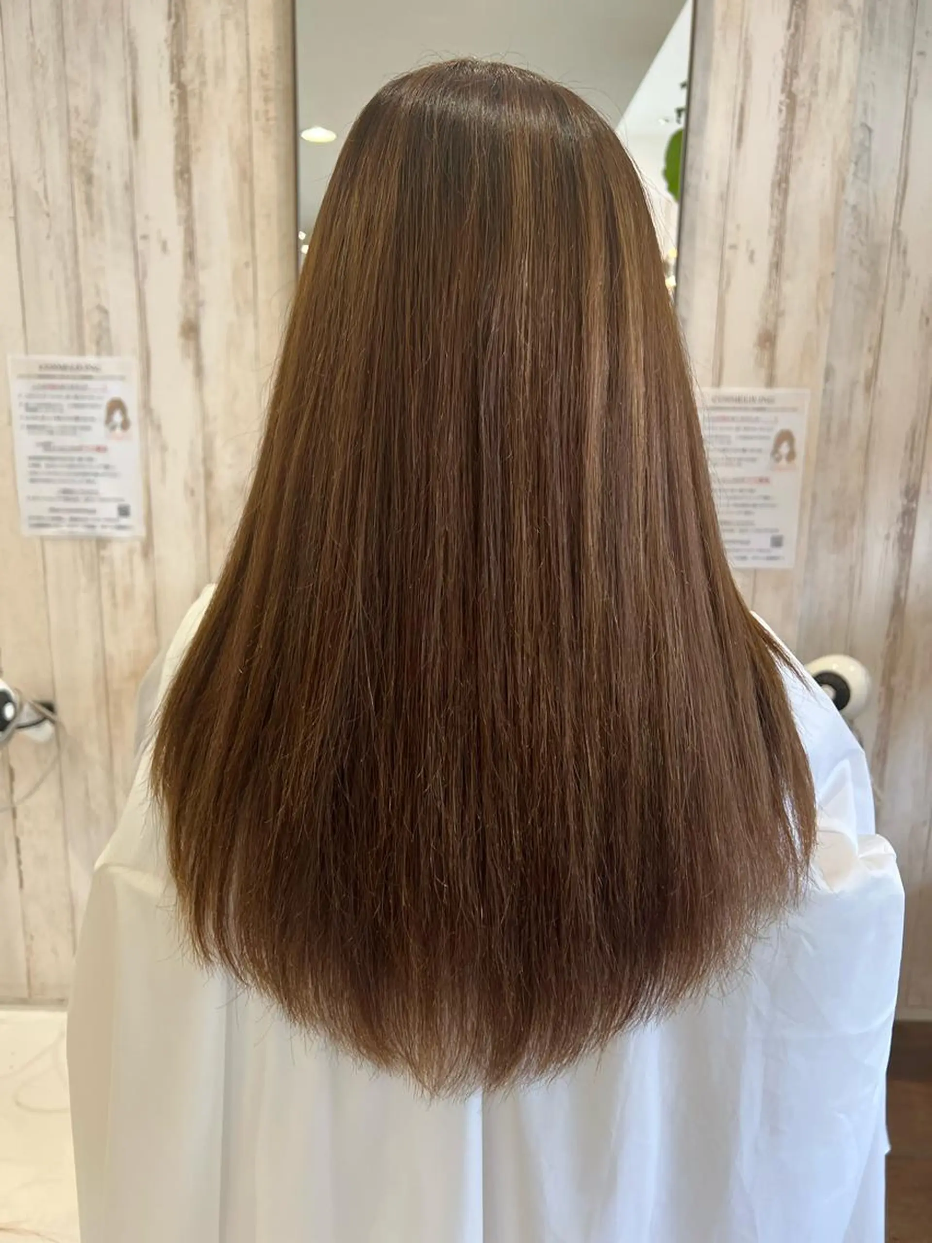 ロング 山崎 和花のヘアスタイル