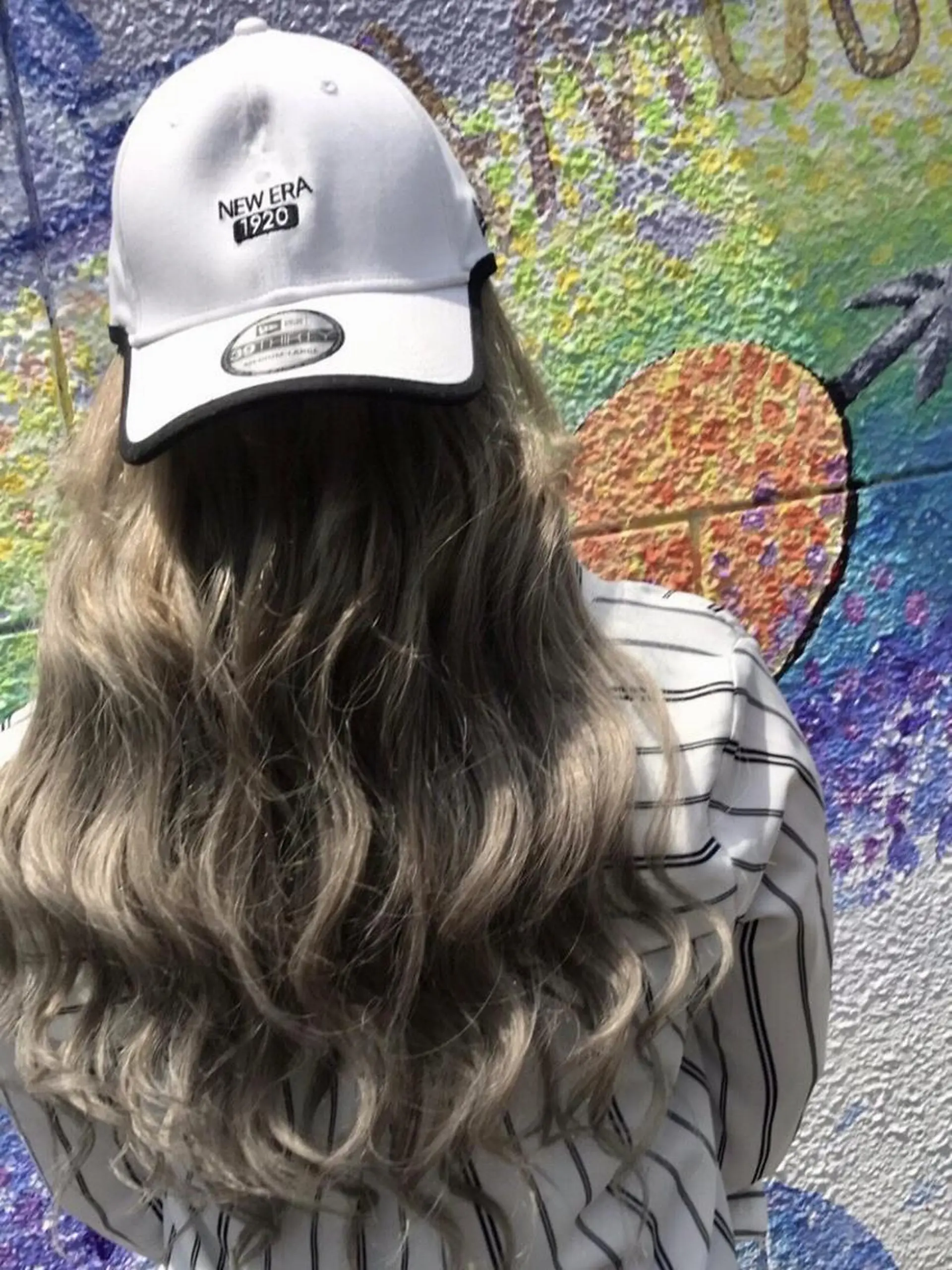 セミロング カラー パーマ ヘアアレンジ チビ編み込みエクステ シールEXどぅ〜すのヘアスタイル