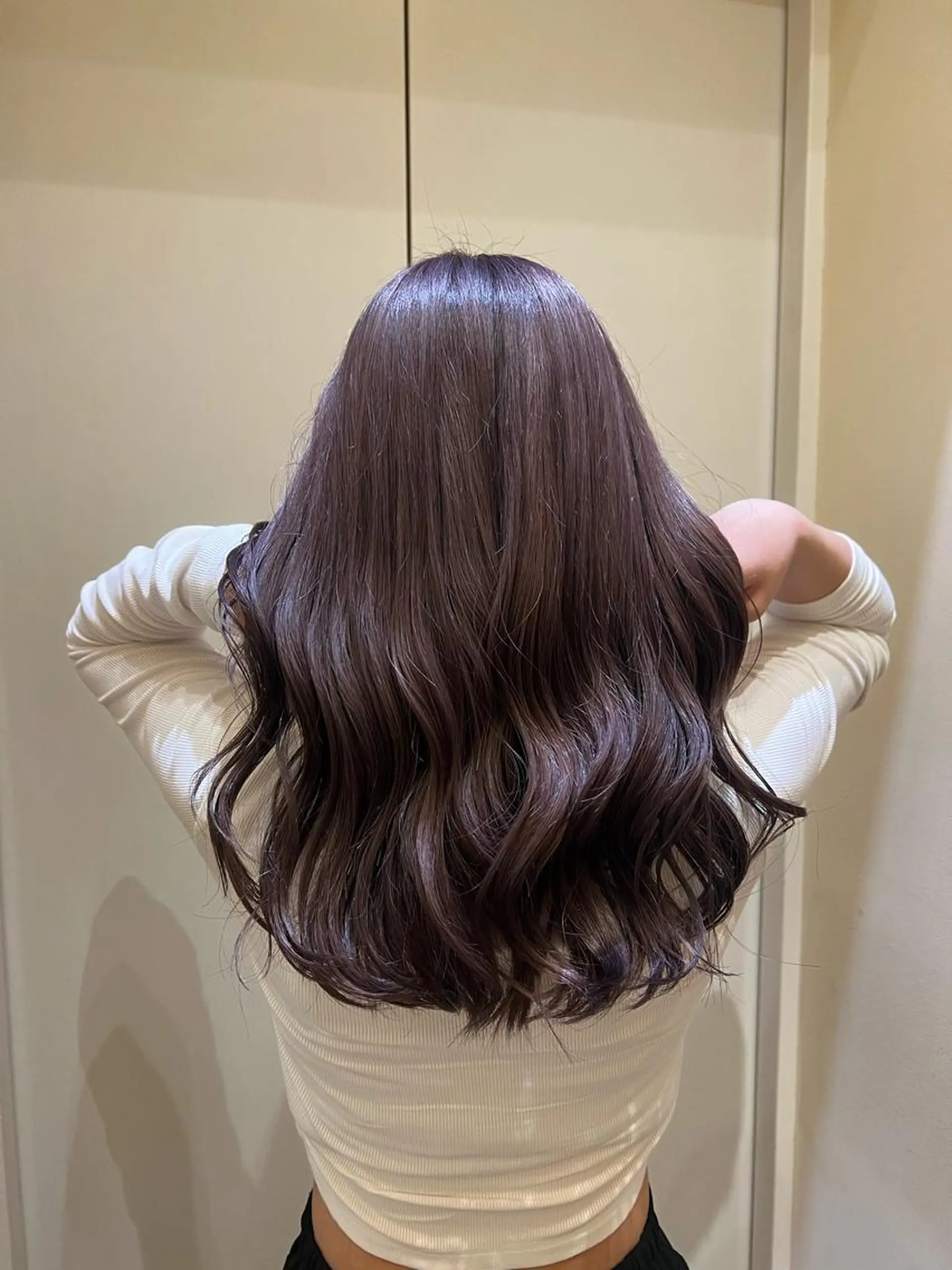 セミロング カラー カット ヘアカラー トリートメント 似合わせカラー/ヘア セット💐本多恵美のヘアスタイル