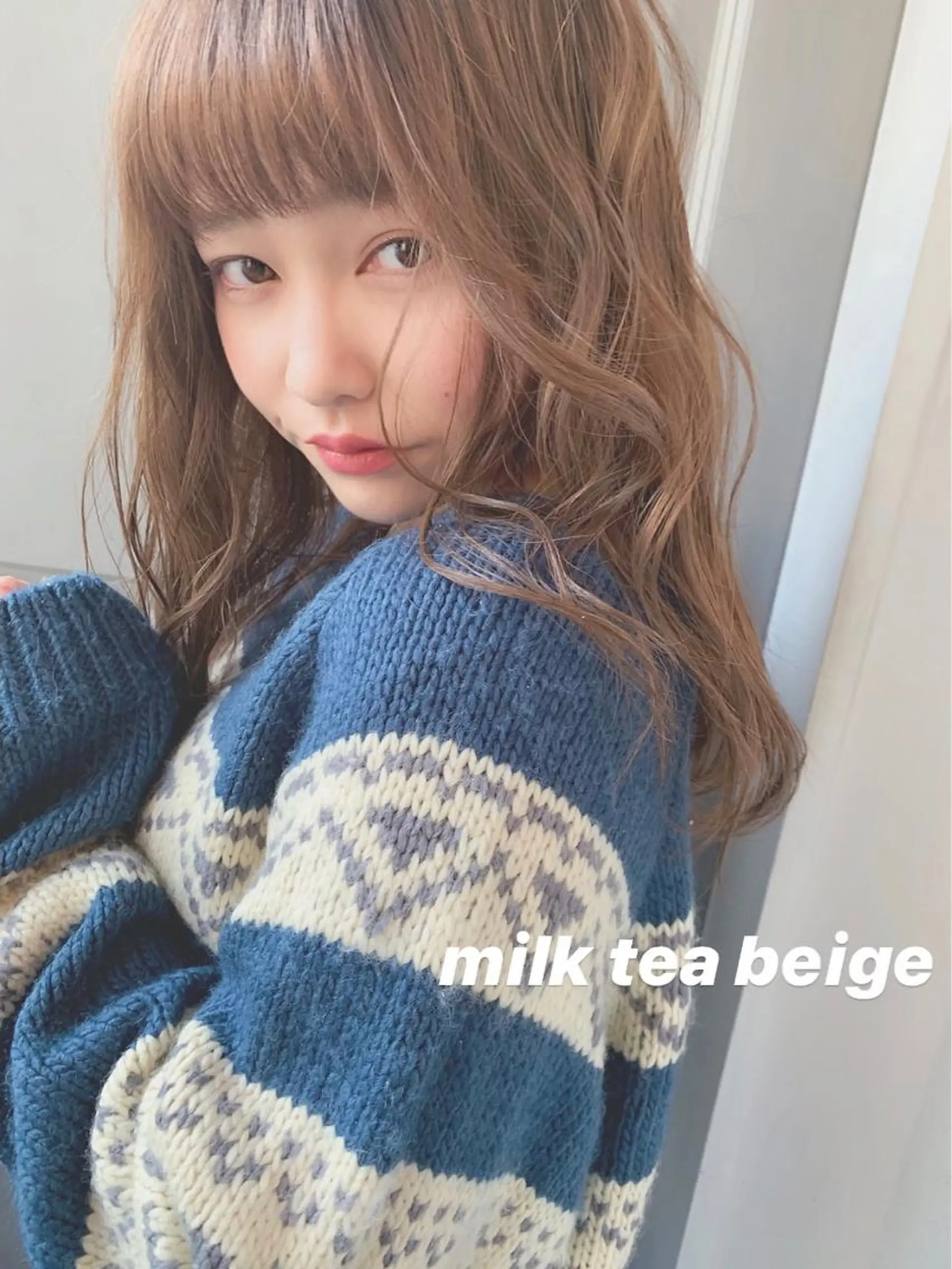 セミロング 古賀 侑磨のヘアスタイル