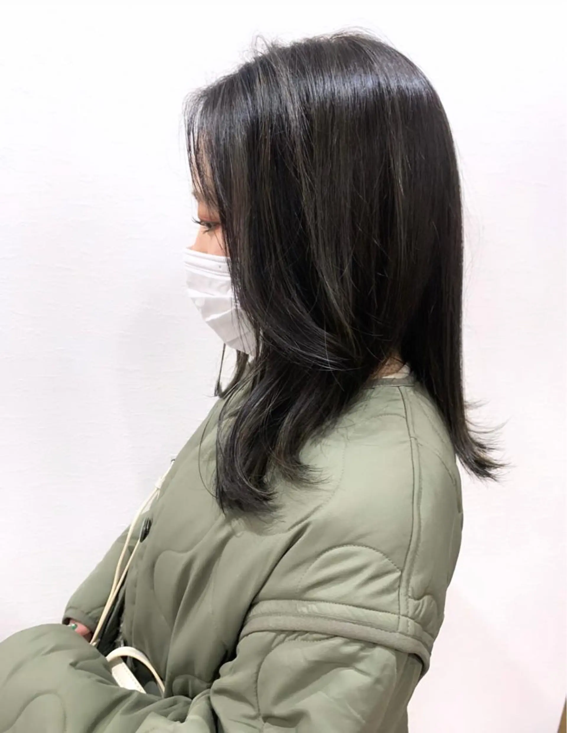 ミディアム ハイライト カット ヘアカラー CIEL中央町店所属・高野響生 /透明感カラーのヘアスタイル