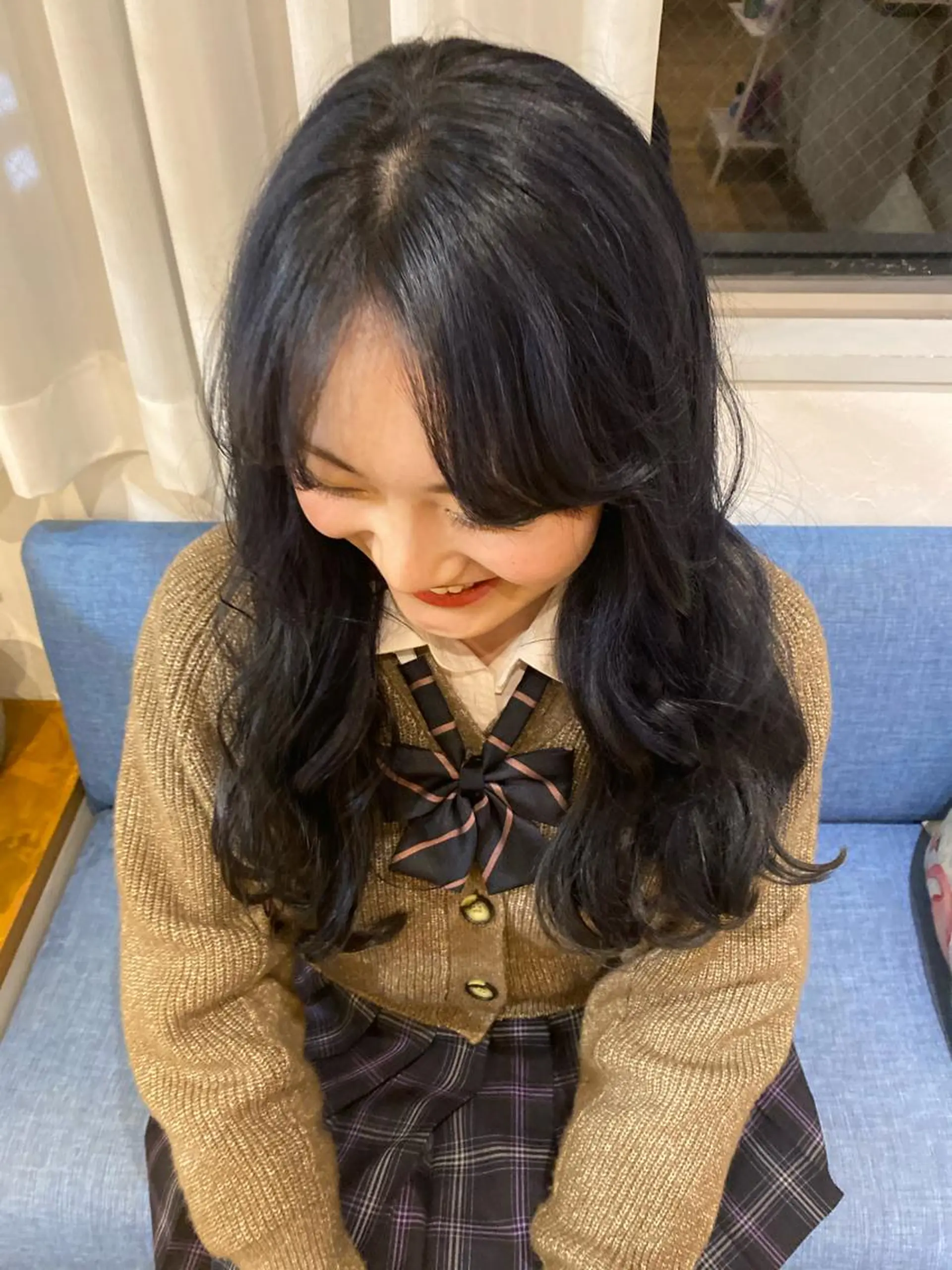 ロング カラー Ate by little所属・青木 梢のヘアスタイル