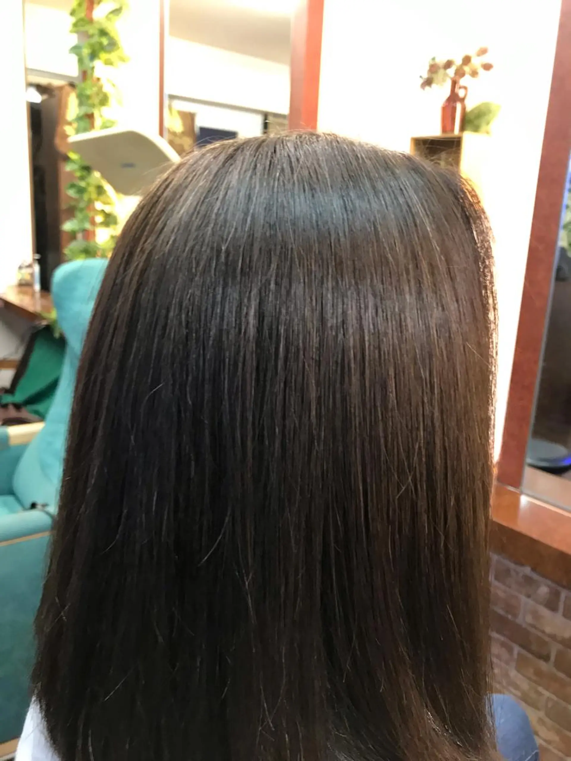 セミロング パーマ 桧山 真のヘアスタイル