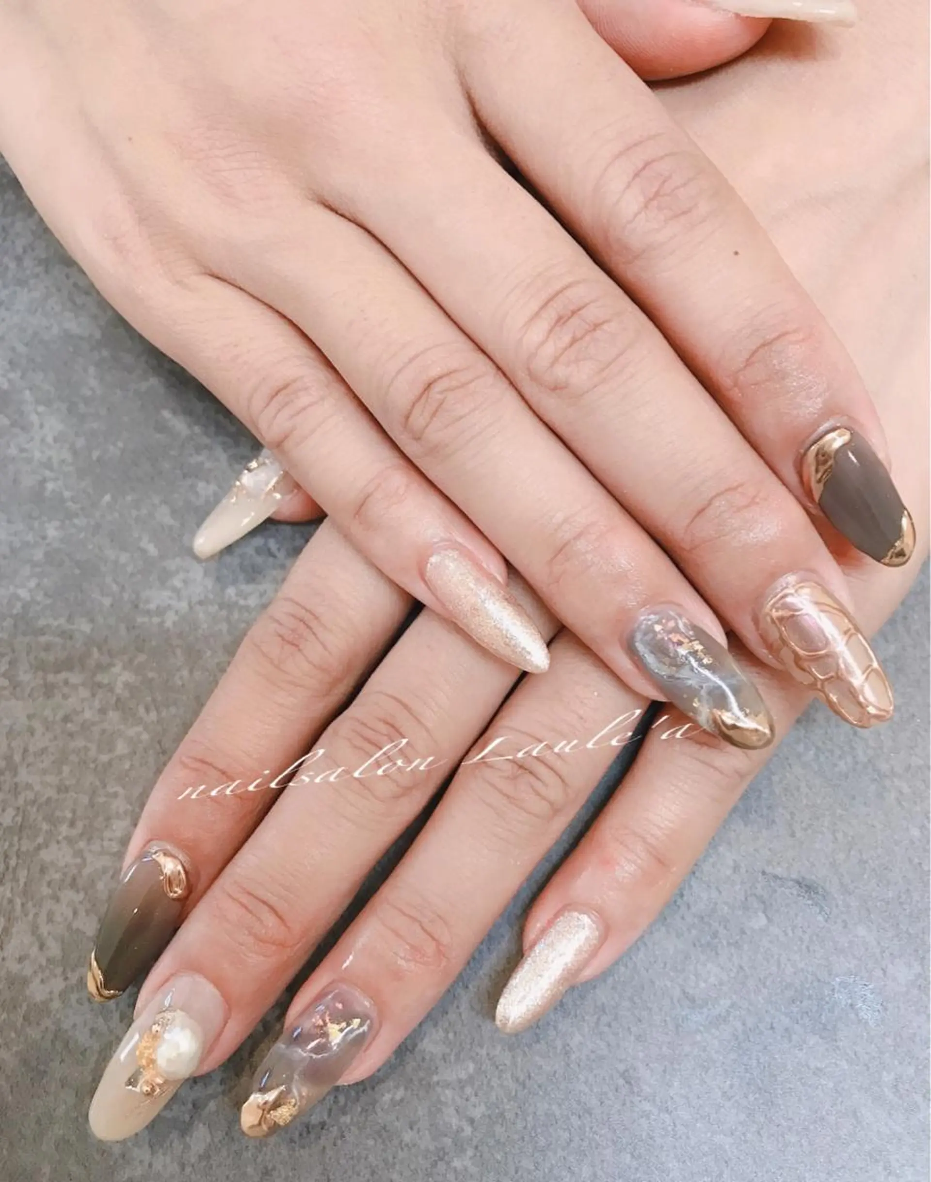 ネイル nailsalon Laule'aのネイルデザイン