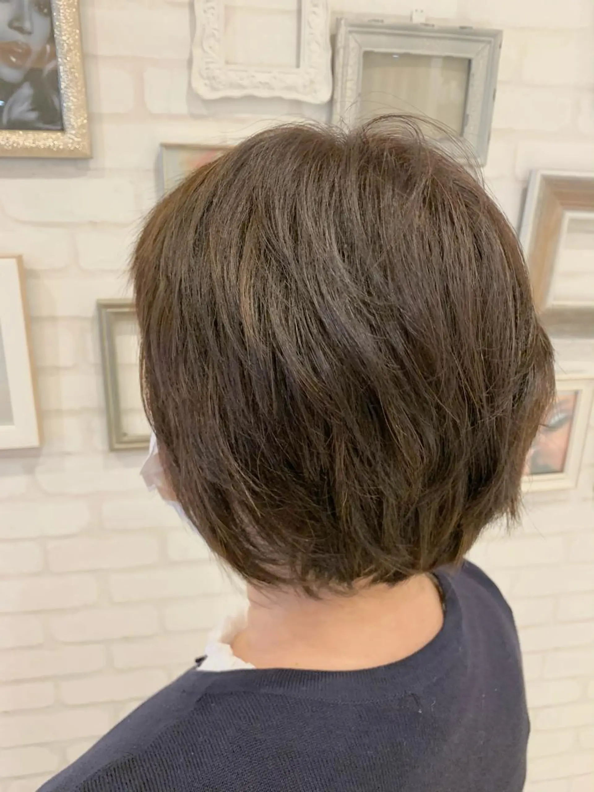 ショート カラー ブラウンカラー ココアブラウン ダブルカラー ハイライトカラー オレンジ Gain所属・Gain Nanamiのエステ・リラクイメージ