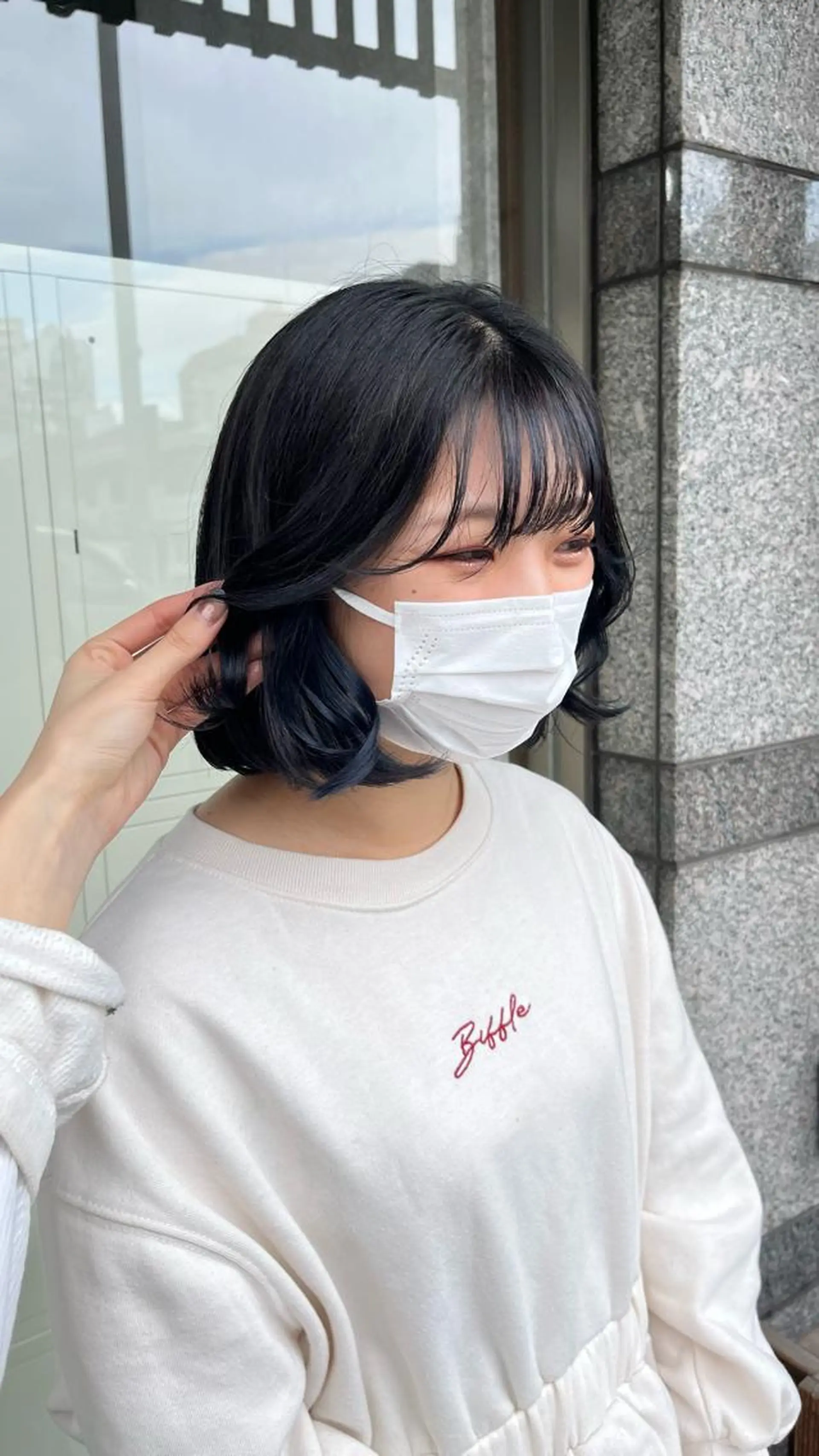 ショート カラー あ あのヘアスタイル