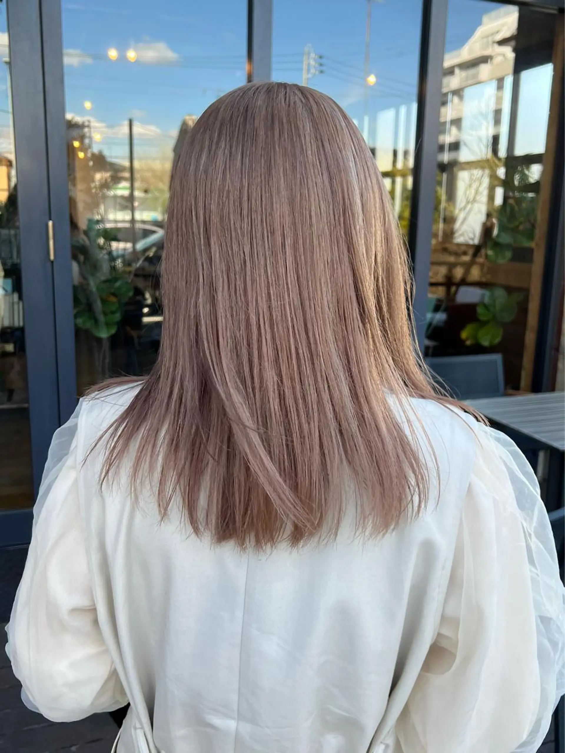 ミディアム カラー カット 毛流れフェザー スタイル🔹竹内凌のヘアスタイル