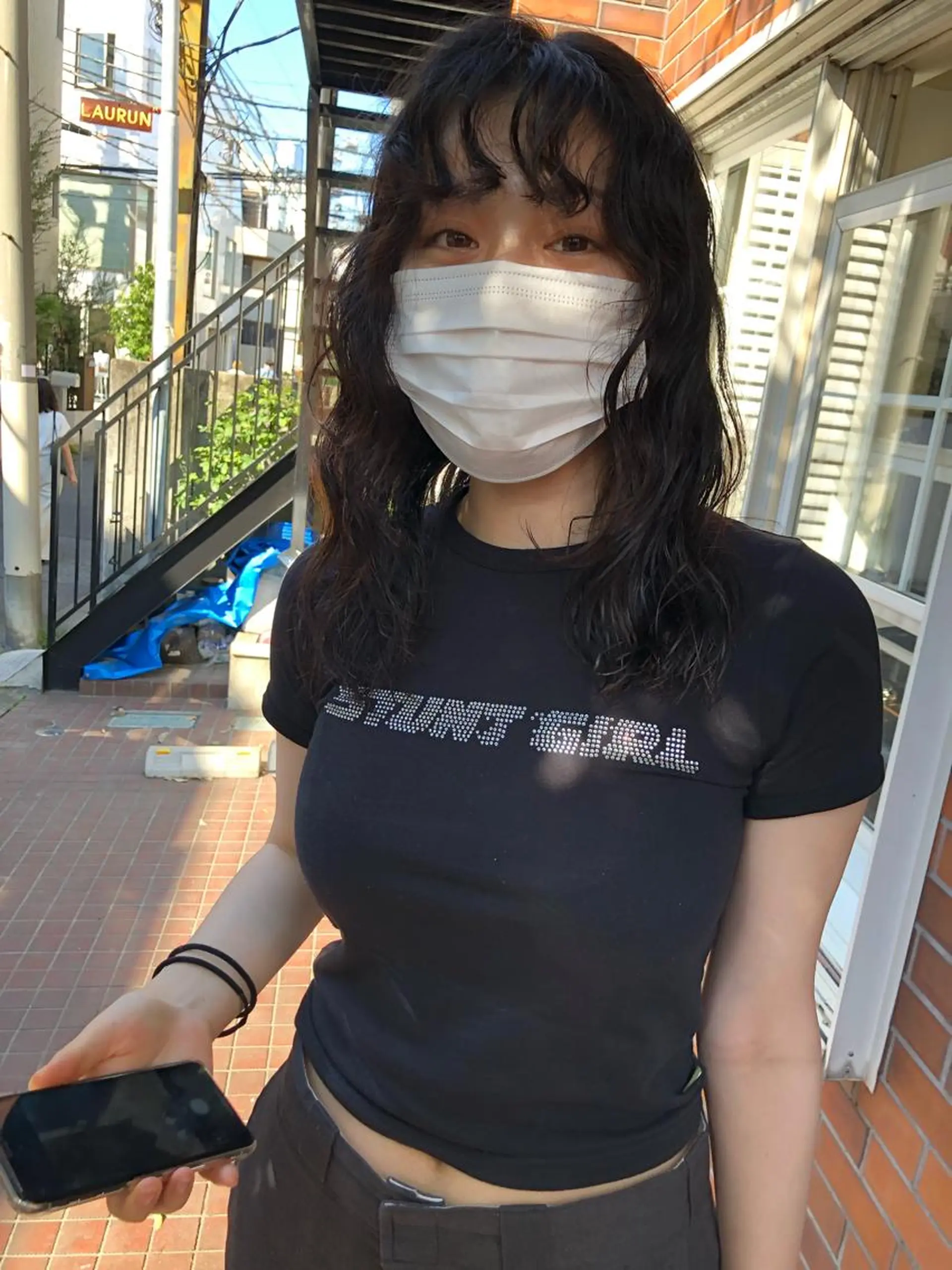 セミロング パーマ カット パーマ NOUN所属・eri kinjoのヘアスタイル