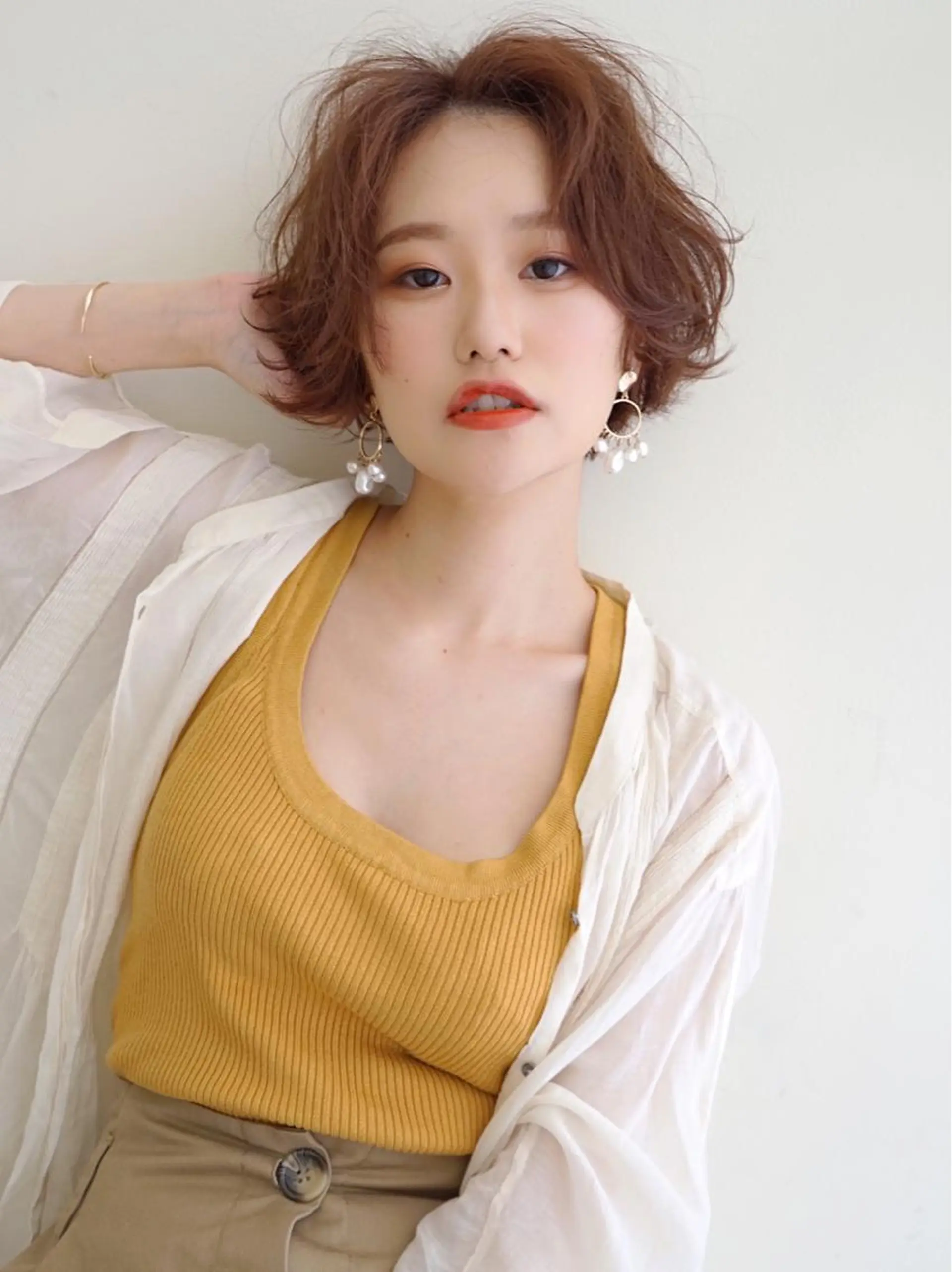 ショート カラー カット トリートメント WHOLE所属・花井 啓好のヘアスタイル