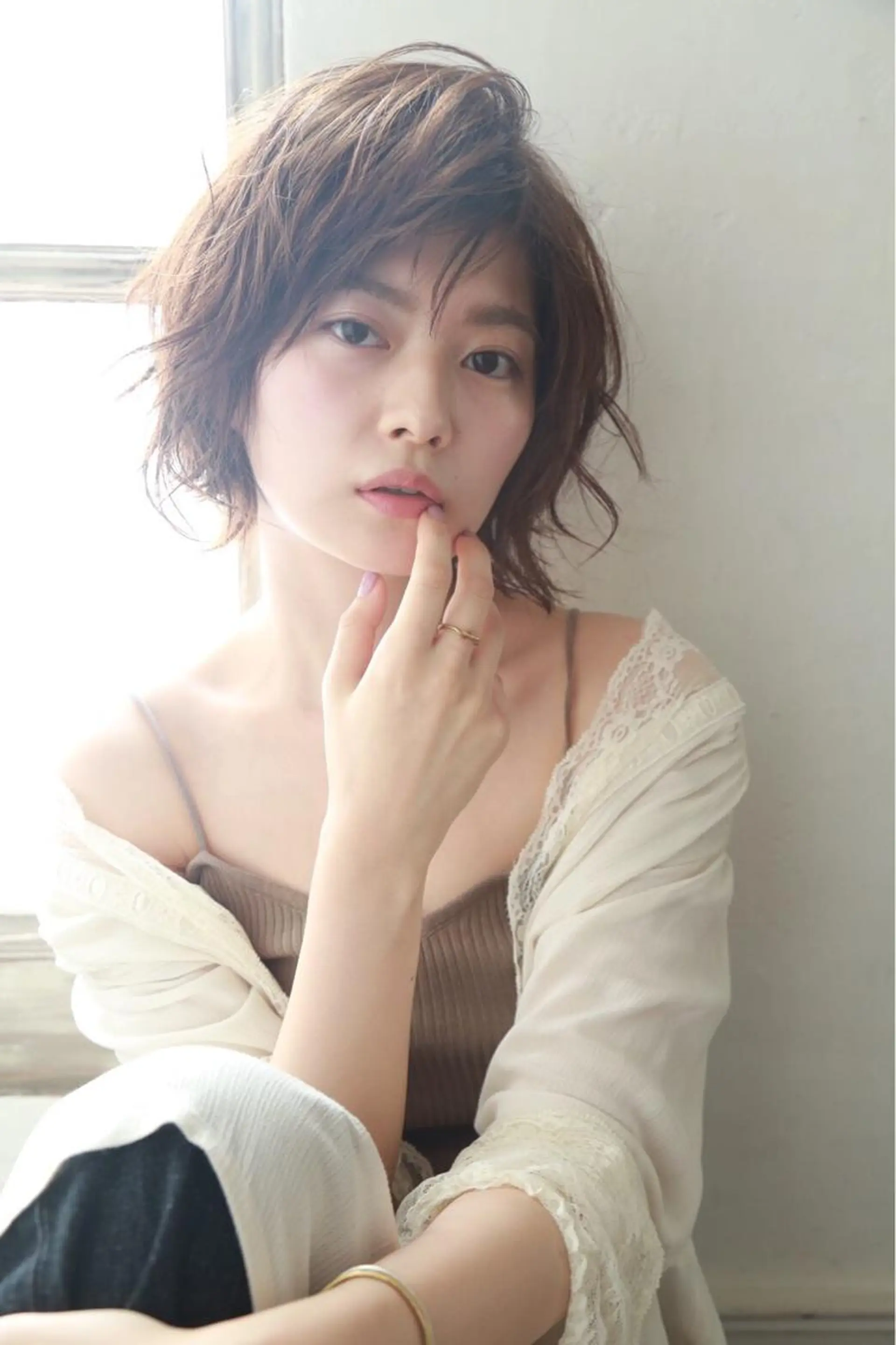 ミディアム 似合わせ艶髪カラー ❤️ハダユミのヘアスタイル