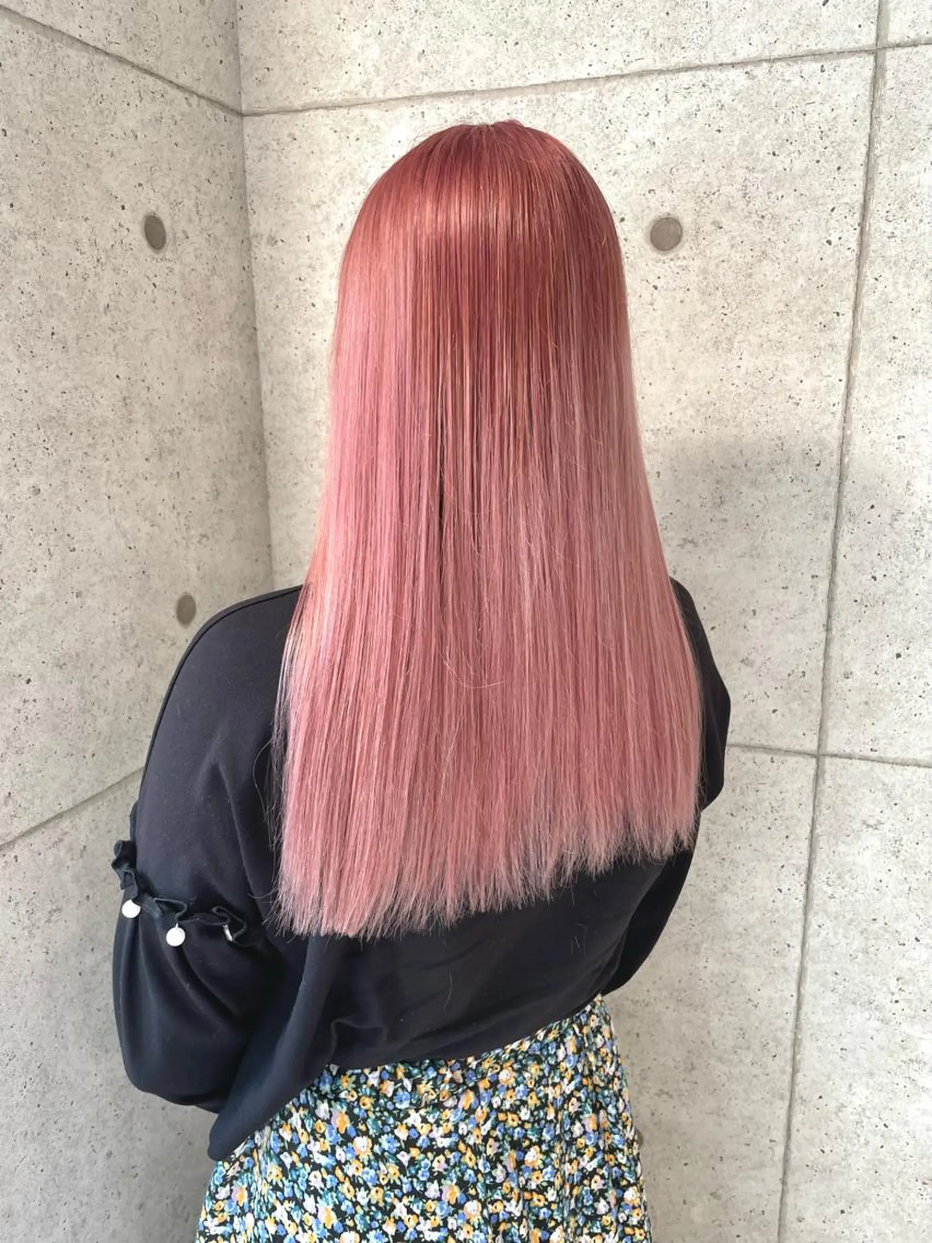 ロング ヘアカラー トリートメント miki 🦎のヘアスタイル