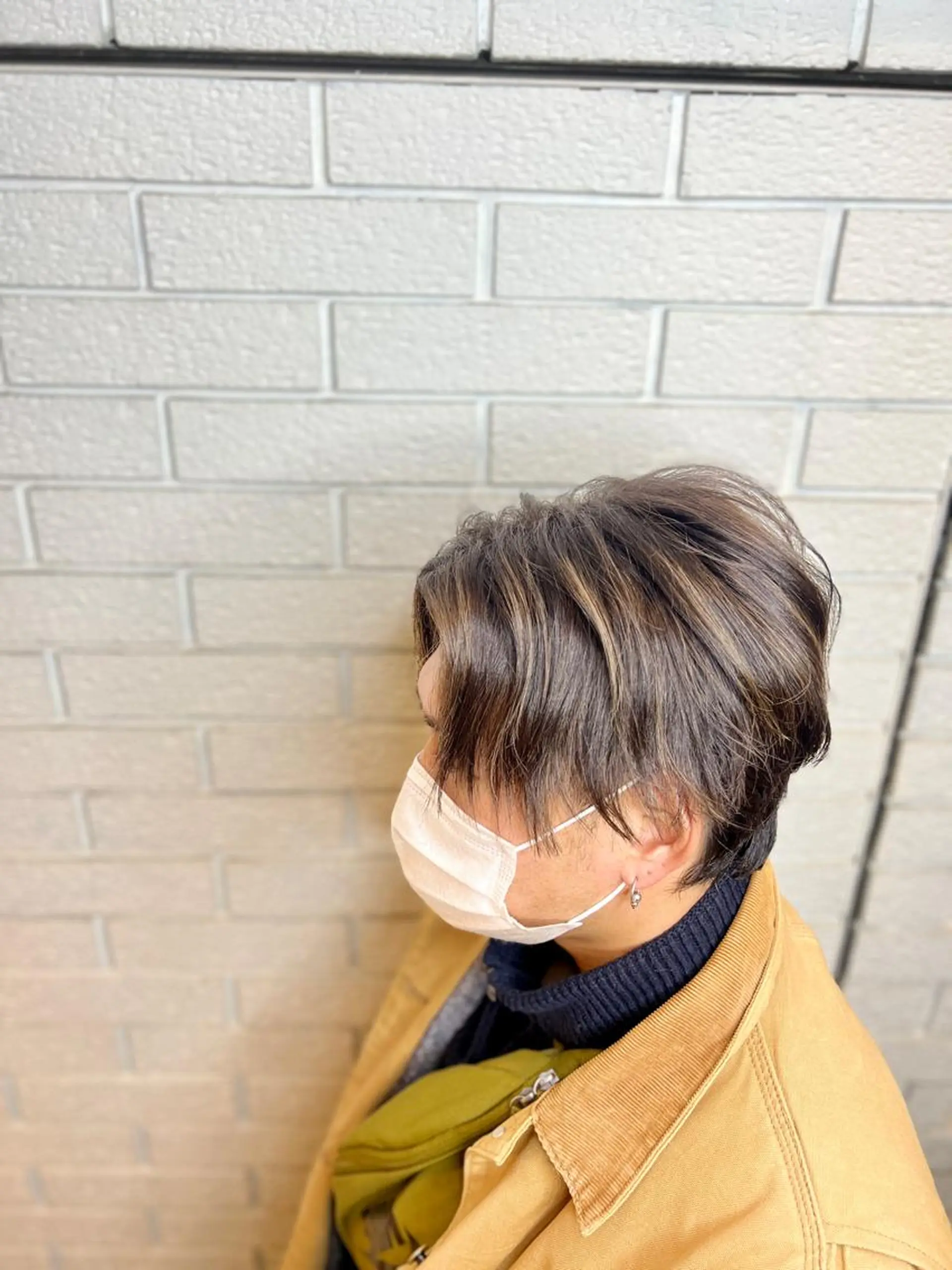 ショート カラー アッシュ ベージュカラー ブリーチ ケアブリーチ 透明感カラー 髪質改善✨艶カラー MASAYAのヘアスタイル