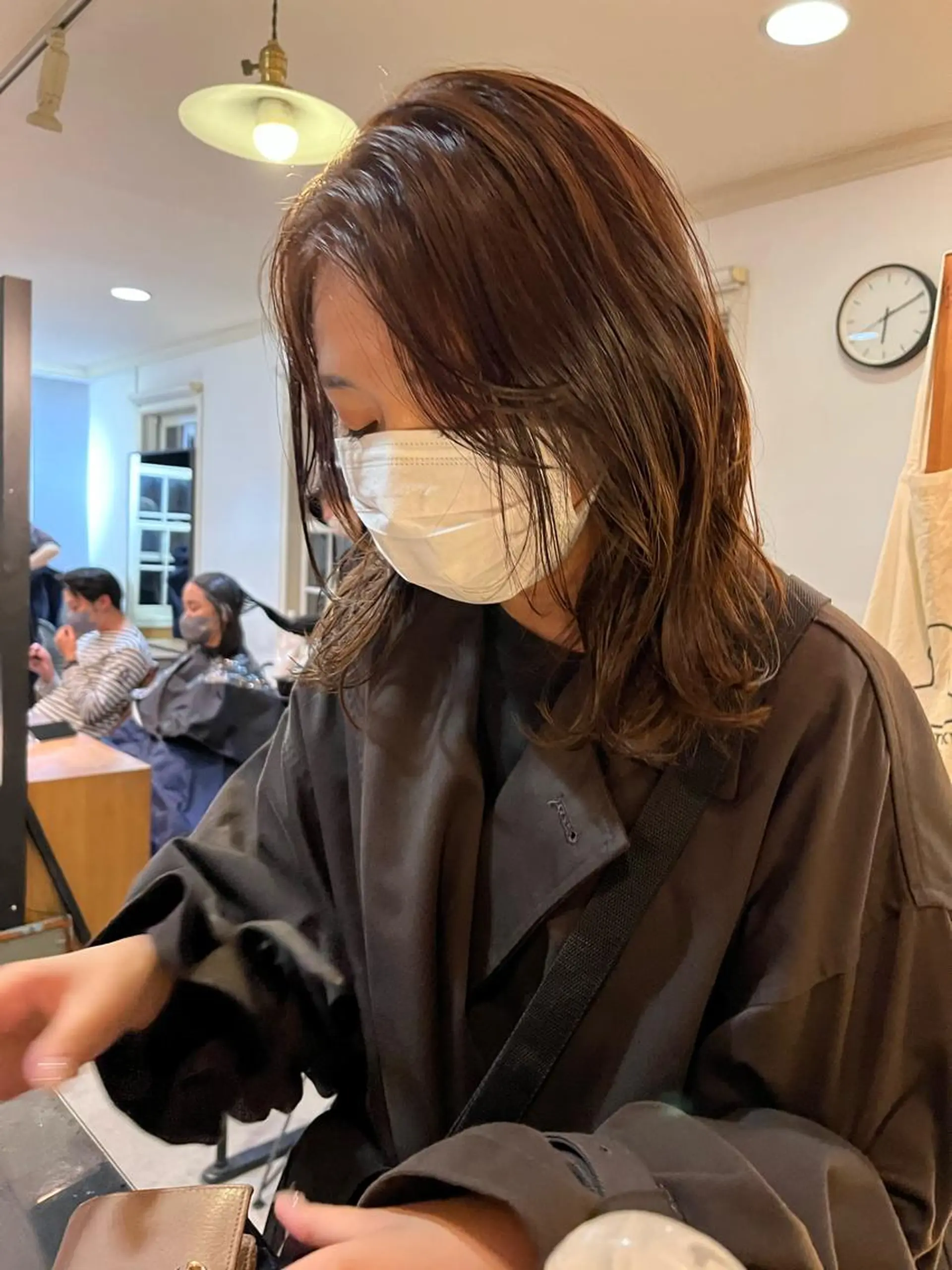 ミディアム カラー NOUN所属・eri kinjoのヘアスタイル