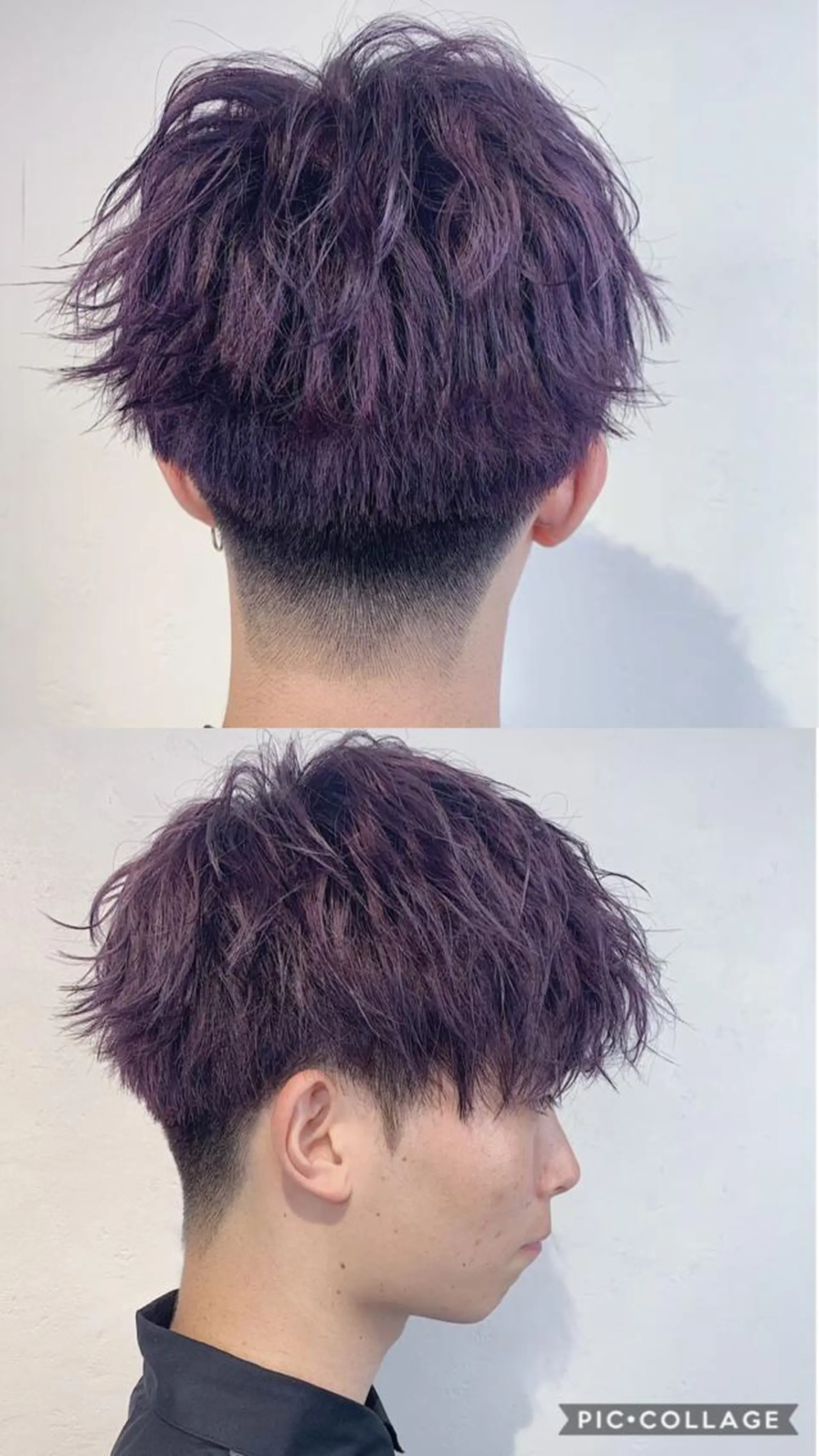 カラー メンズ _WHITE 高槻のヘアスタイル