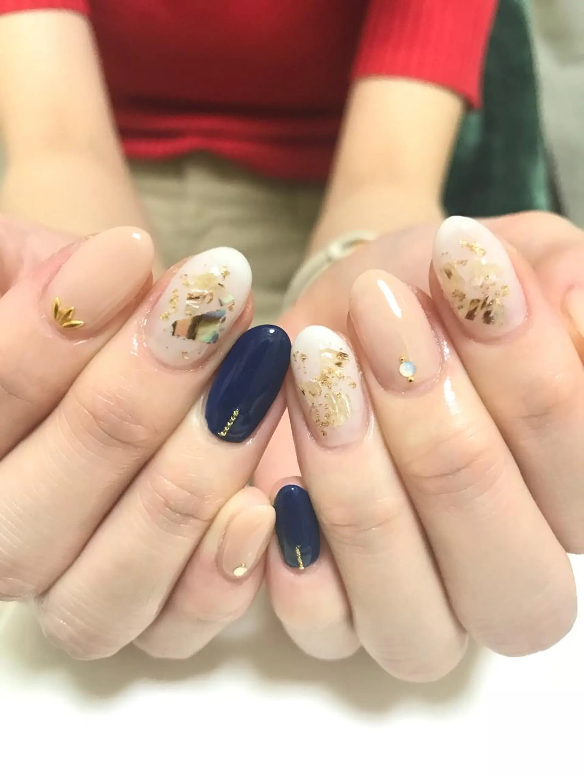 ネイル アートネイル ハンドネイル 木槿所属・吉冨 光恵のネイルデザイン