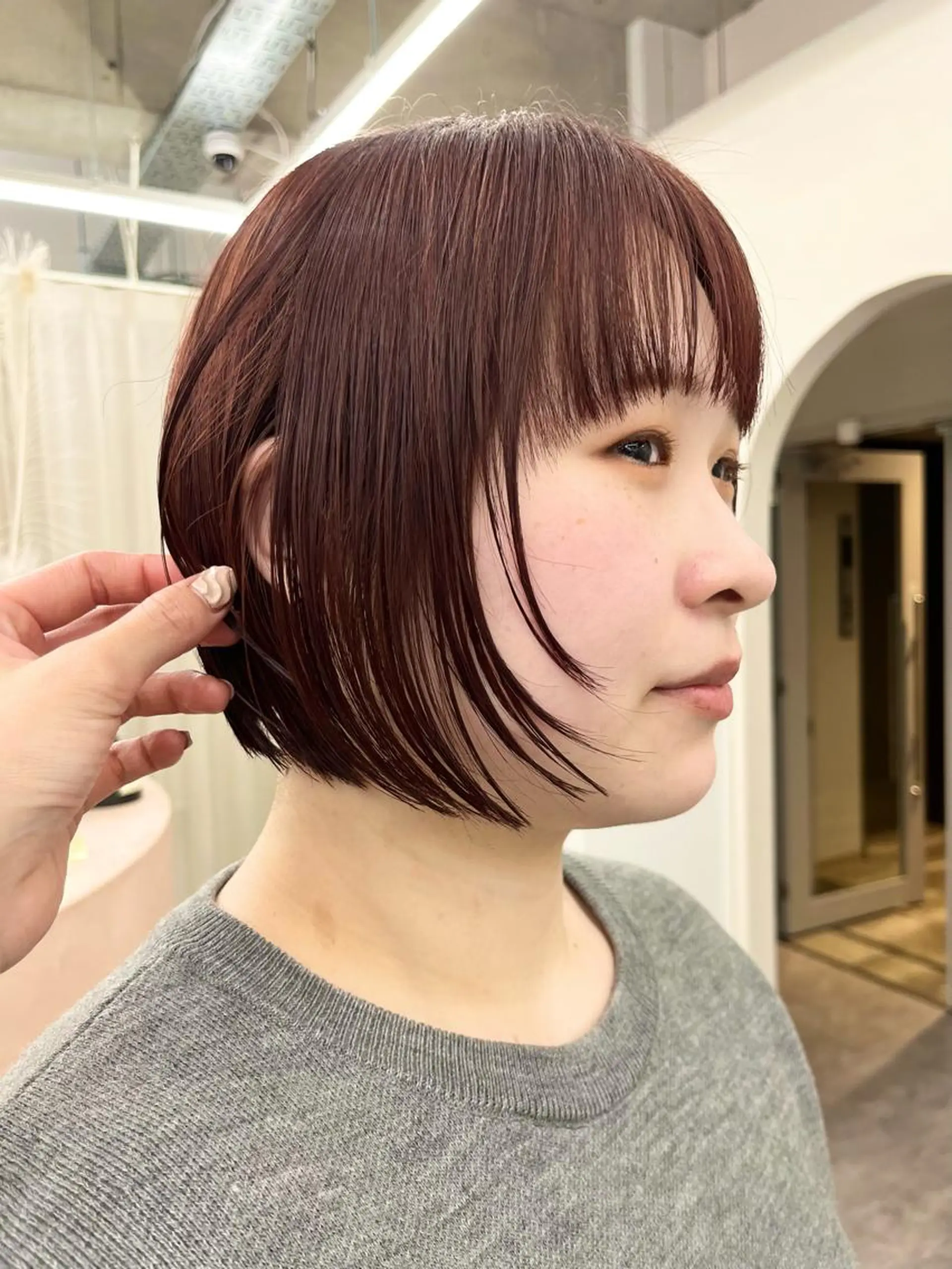 ショート ショート/ウルフ/ ボブ 水野のヘアスタイル